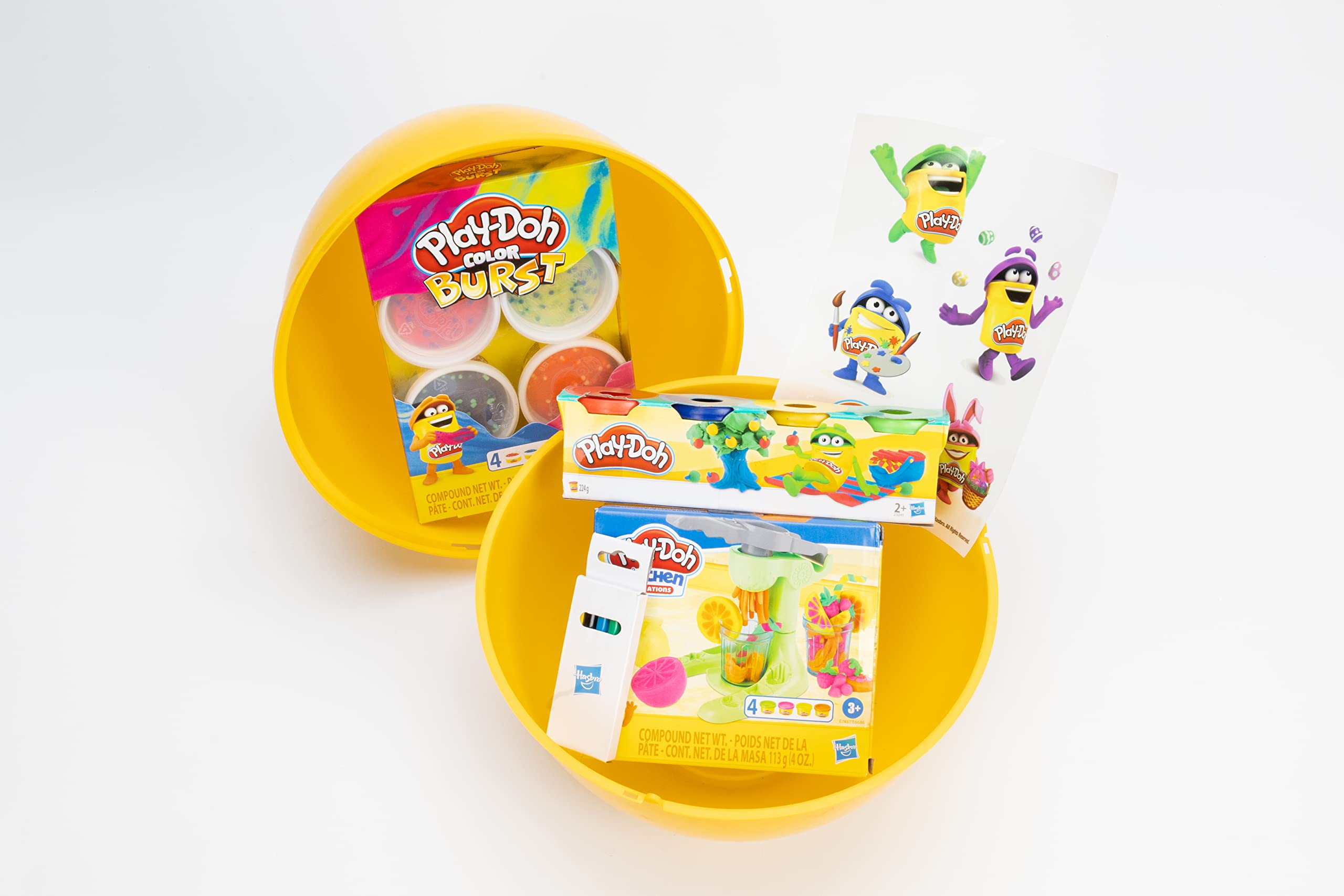 Doh Huevos Sorpresa De Plastilina Juguetes Felices Juguetes