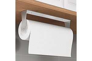 Lismi Paper Towel Holder Under Cabinet: Effortless Paper Towel Access