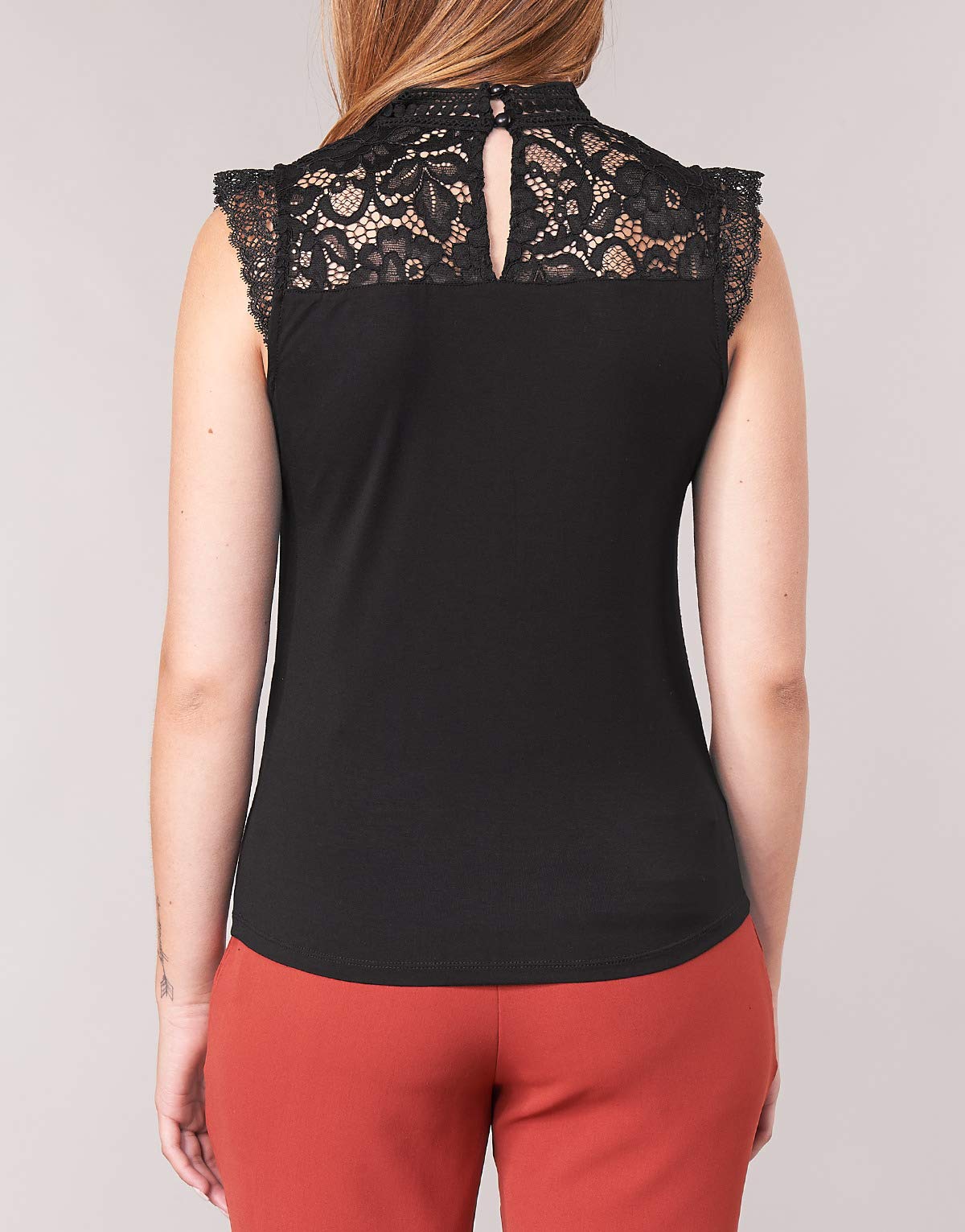 Morgan Tshirt Empiècement Dentelle Dsin T-Shirt Donna