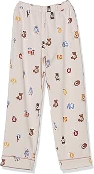 ジェラートピケ　パンツ Amazon | [ジェラート ピケ] KIDSプリン柄ロングパンツ