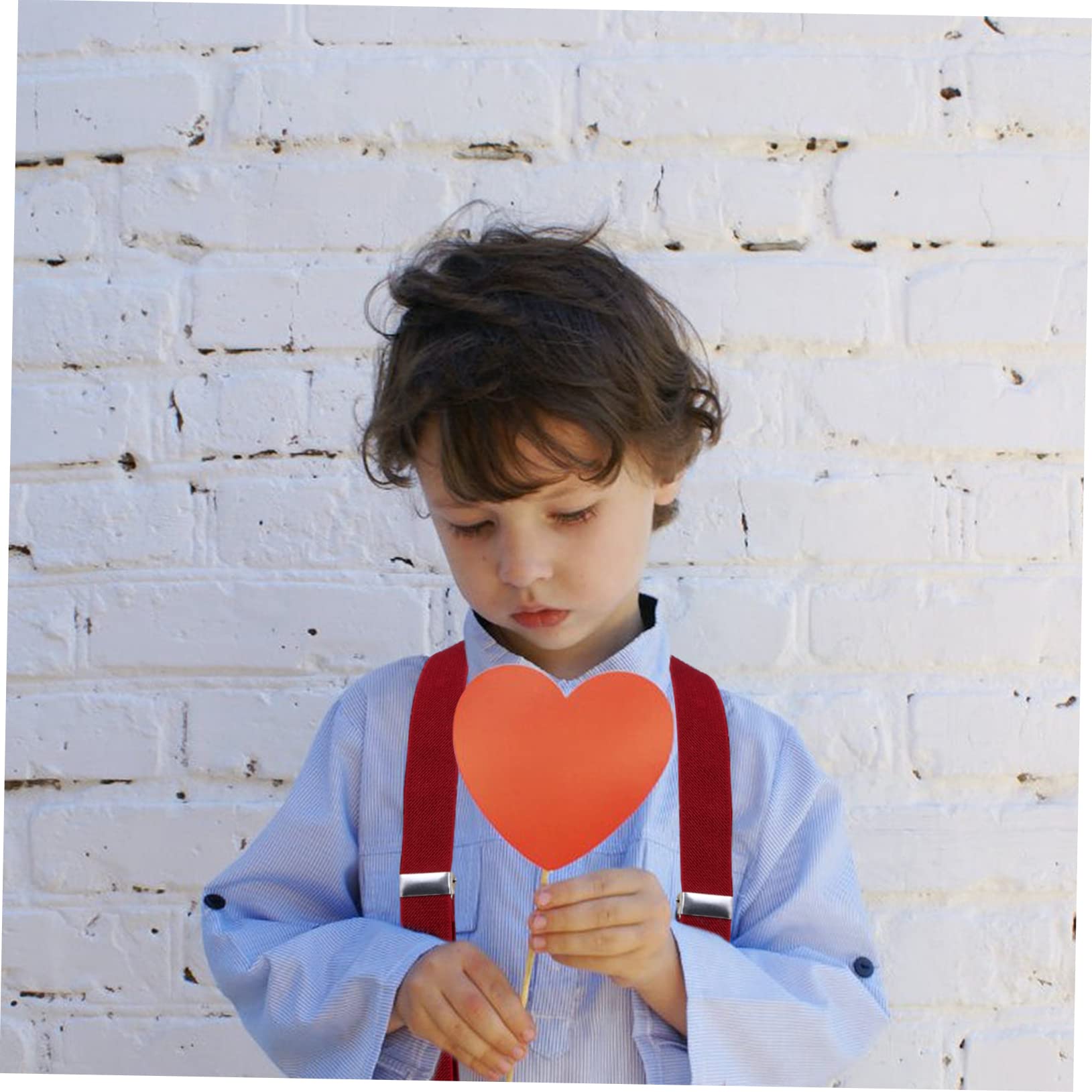 FRCOLOR Boys Girls Suspenders Bow Tie Set Toddler Adjustable Suspenders Kit Bow Tie