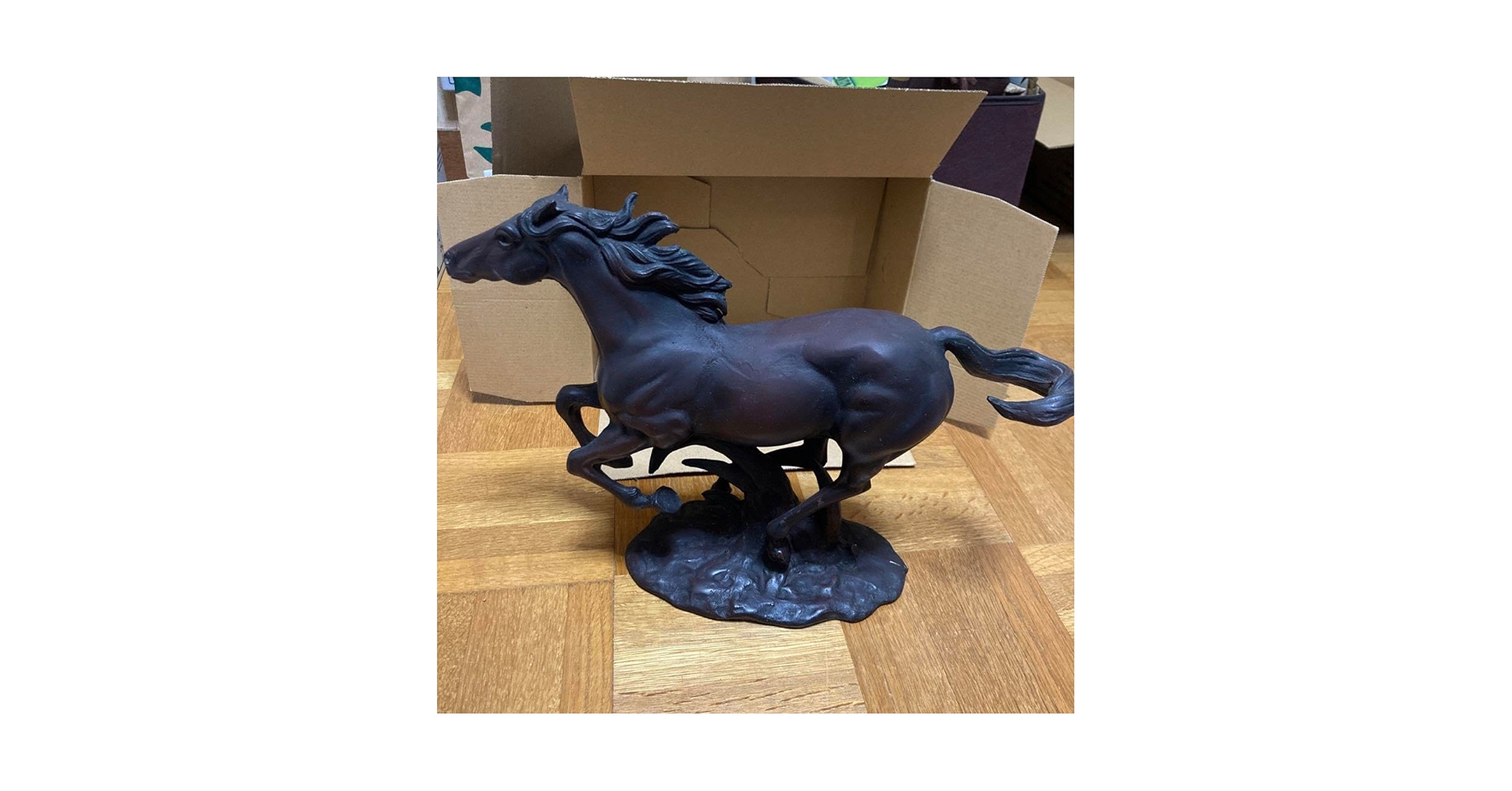 Amazon.co.jp: ハイセイコー 躍進 限定品 竹中銅器 ？ 銅像 ？ 競走馬