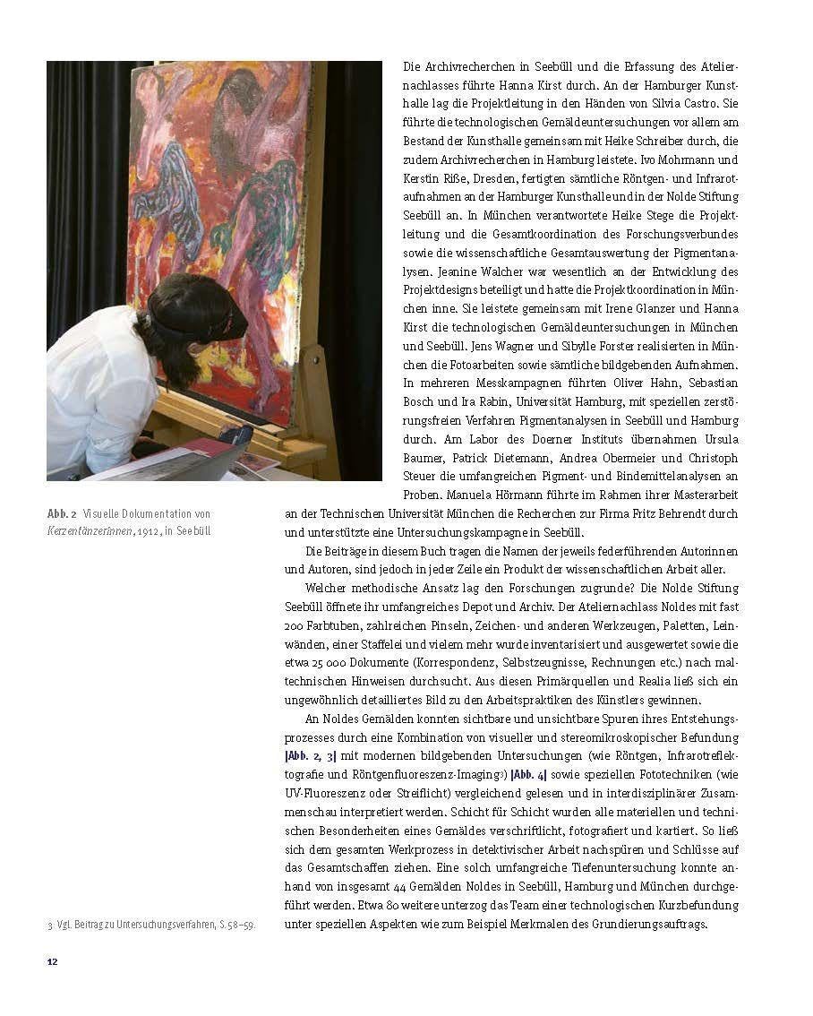 Emil Noldes Malweise: "Eine Farbe verlangt die andere"