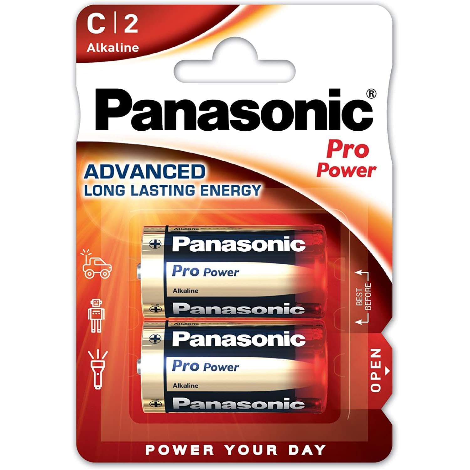 Panasonic Pro Pack de 2 Batteries Alcaline - 2