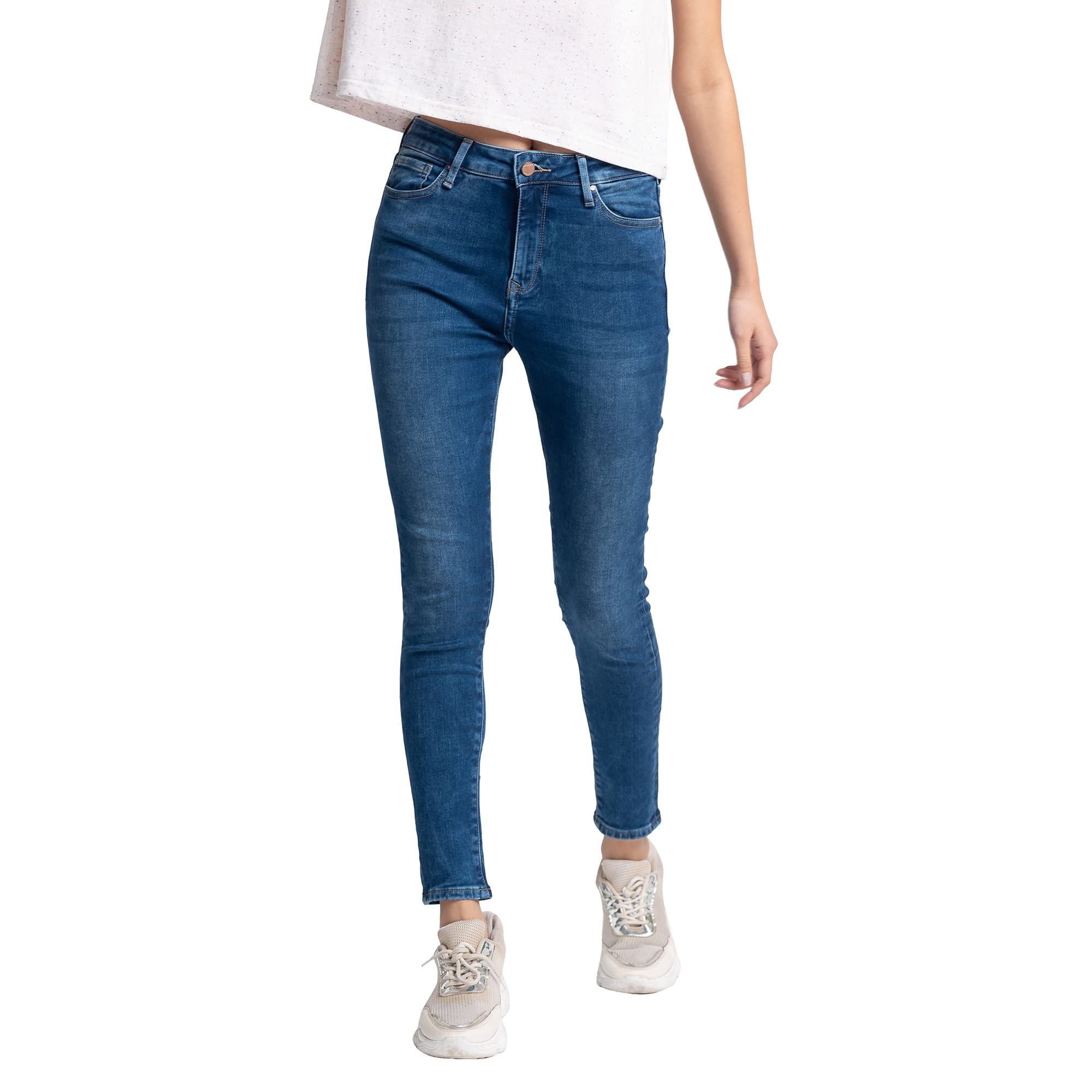 spykar Women's Super Slim fit Jeans-picture-47