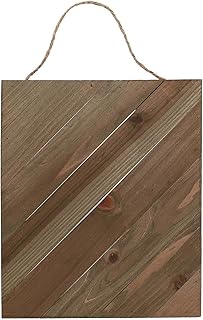 Hampton Art Plank Diagonal 8" X 10" Rustic, Wood Plaque, Wood Sign Blank, Blanks, Wooden Plaques, Blank Signs for Crafts, Wooden Sign Blank, Planks for Crafts