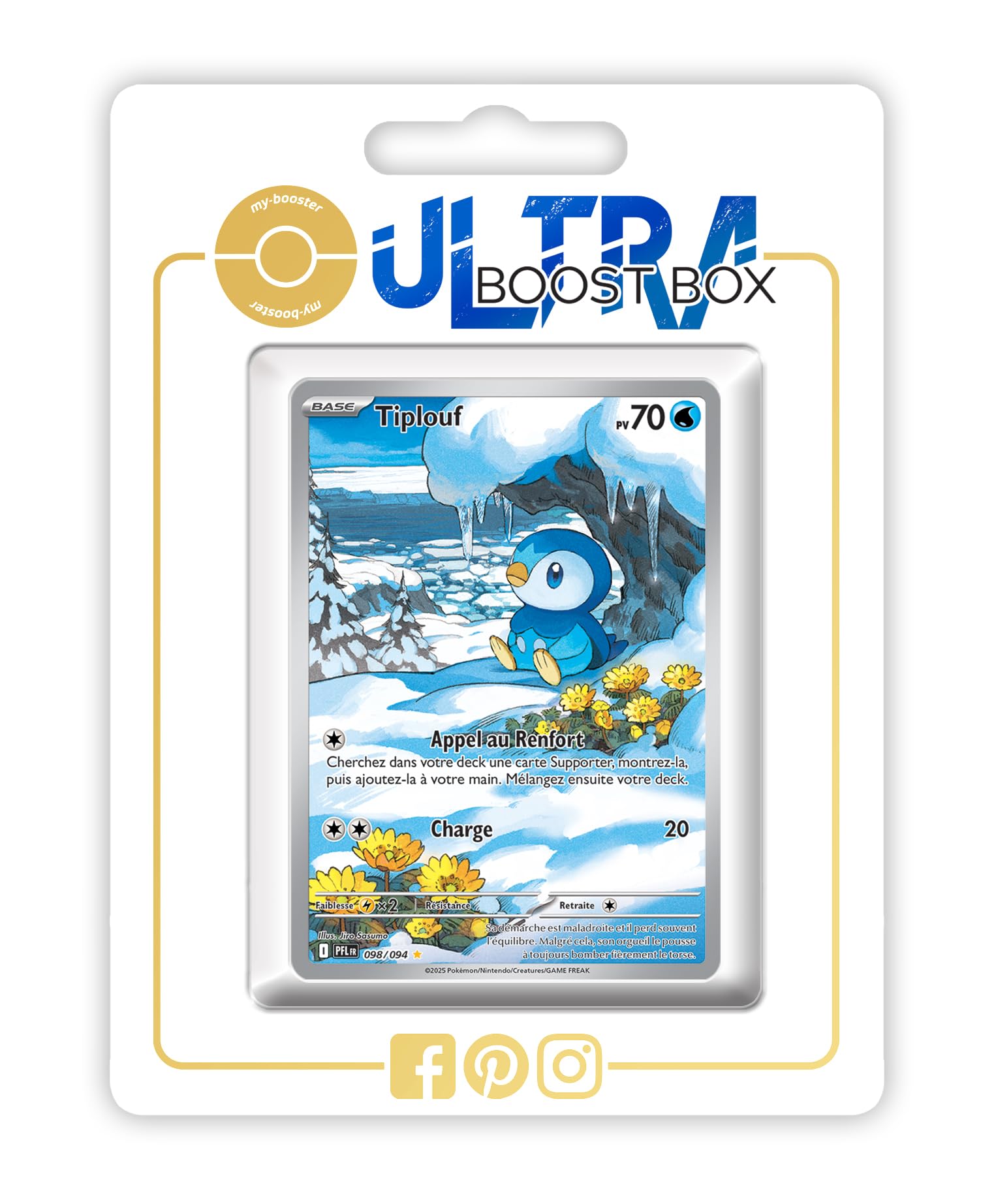 Tiplouf 098/094 Alternative Pokémon Gallery Secrète - Ultraboost X