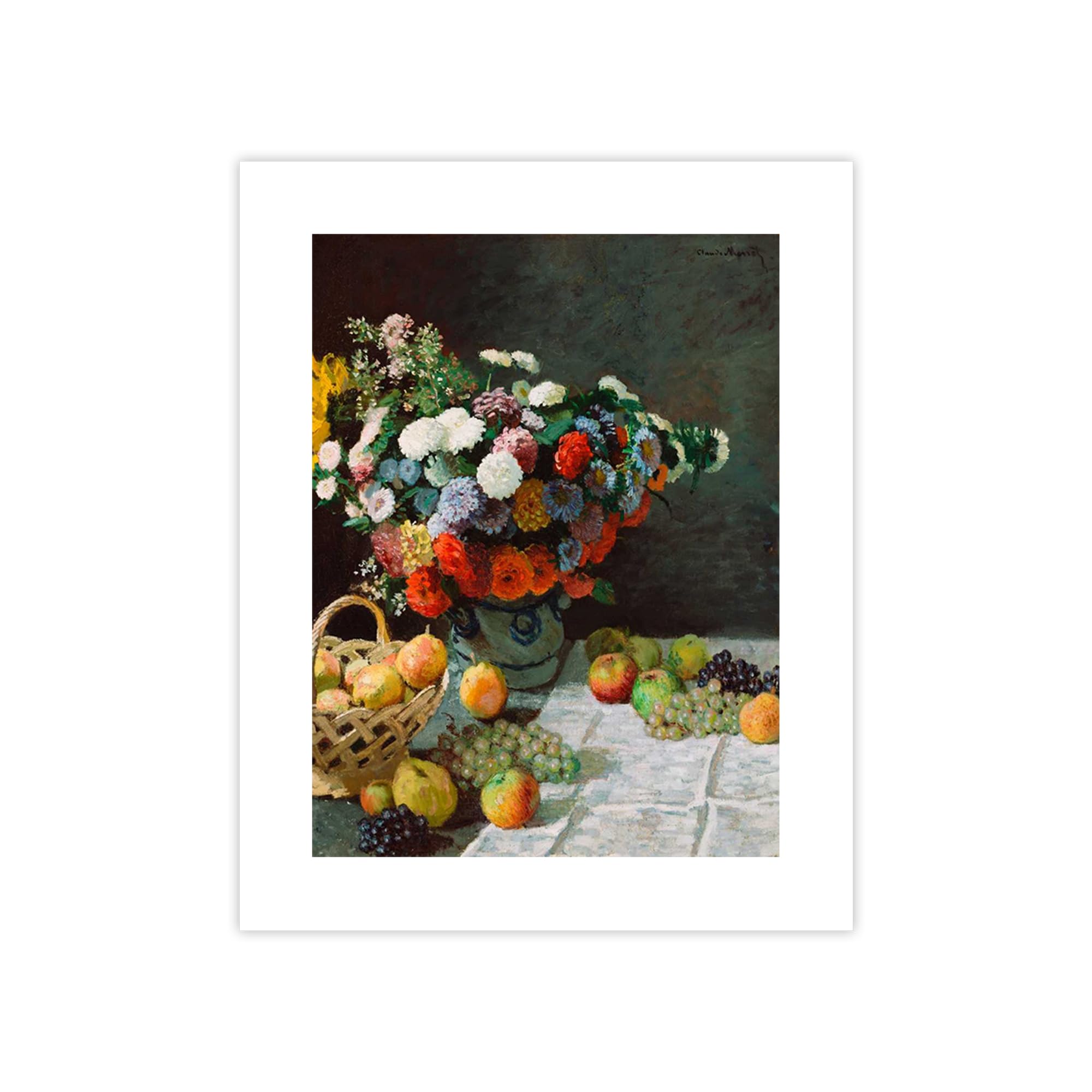 Poster Claude Monet Still Life 100x75, l'impression papier pour habiller un mur vide