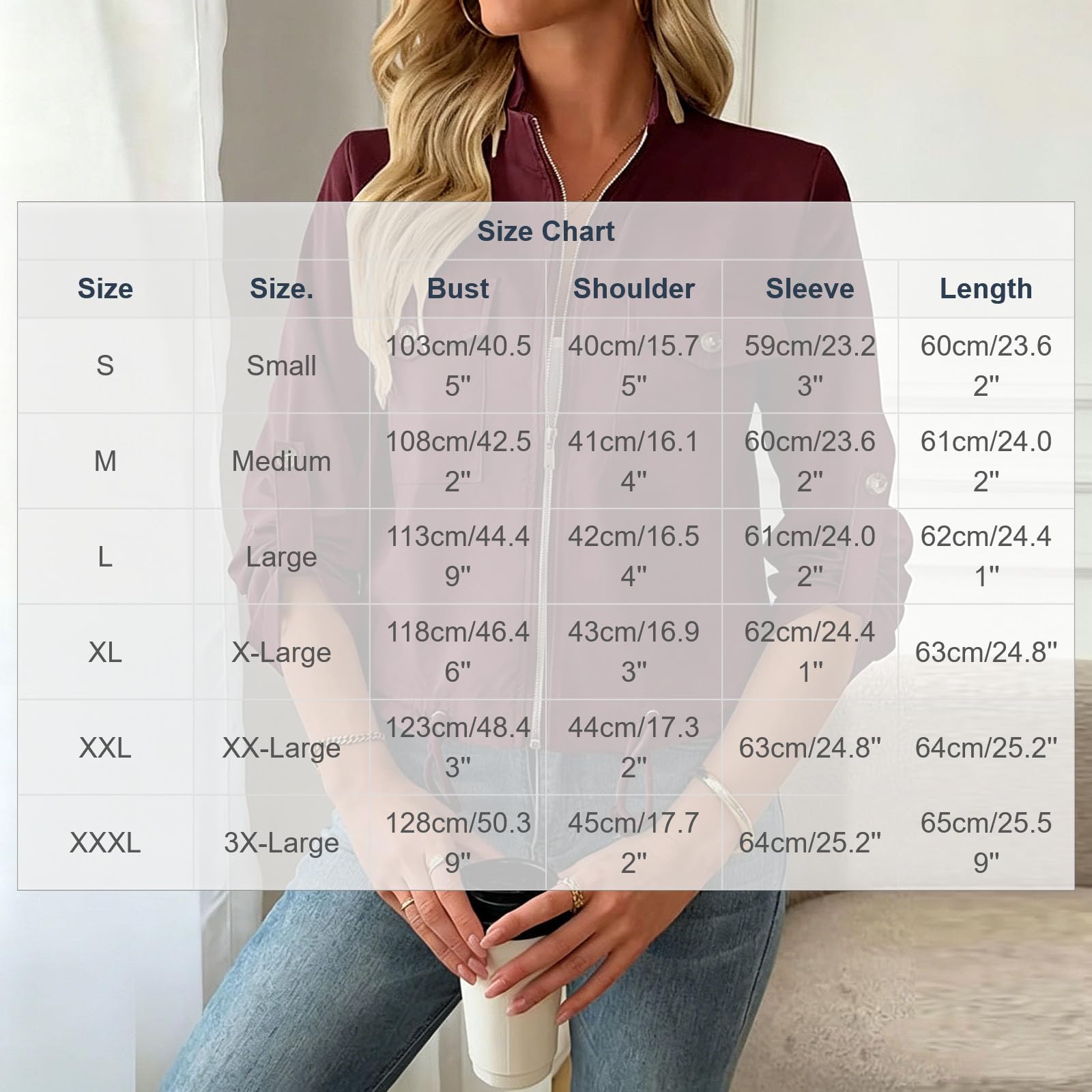 UHouse Bomberjacke Damen Kurzjacke Leichte Blouson Jacke Kurz Bequeme Outdoorjacke Freizeit Arbeitsjacke Lässig Damenjacken mit Brusttasche Cabanjacke Y2k Windjacke Modische Herbstjacke