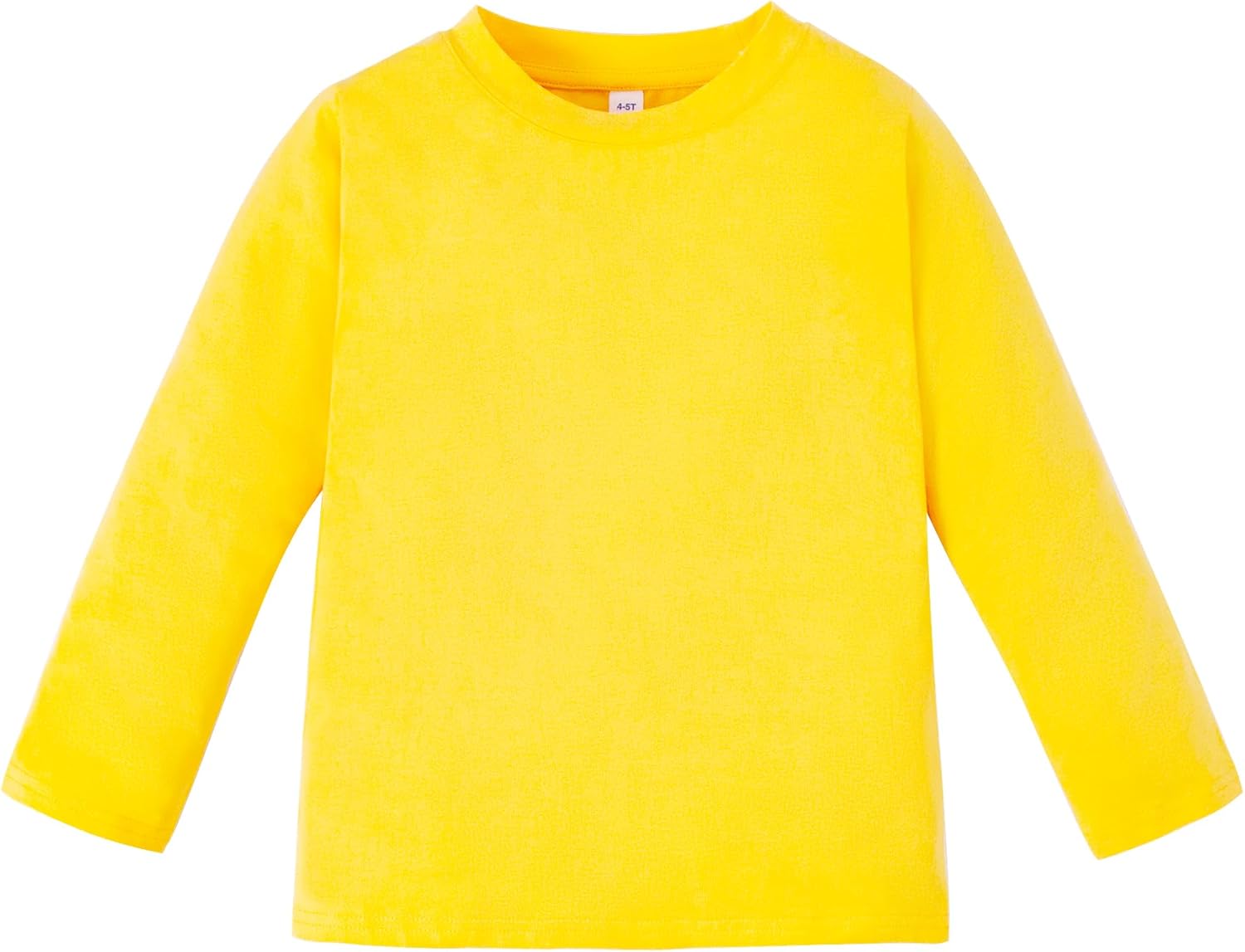 Magic Park 6M-14Y Baby Short Long Sleeve Tee Tops Toddler T-Shirt Kids Solid Color Shirts Boys Girls Casual Blouse