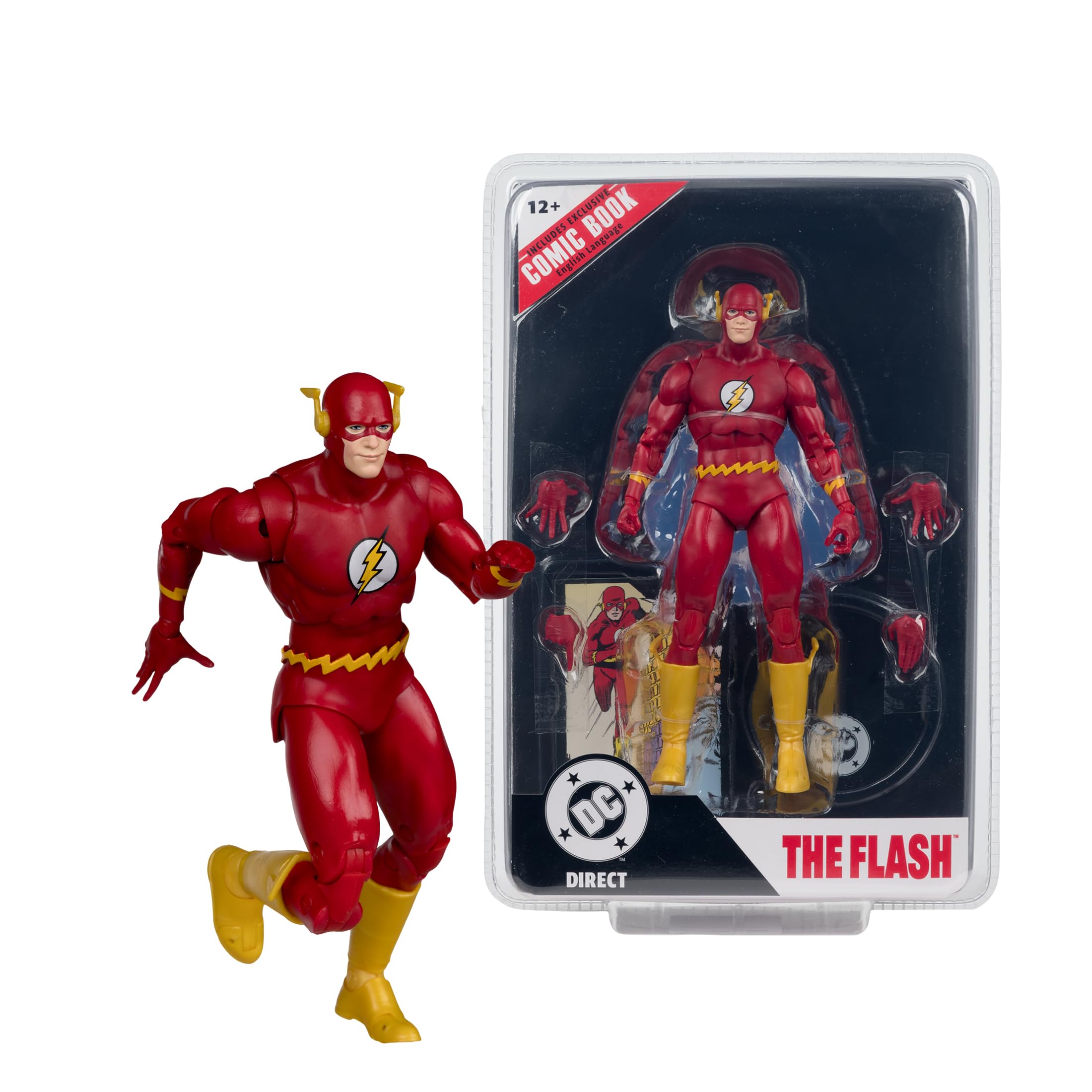 McFarlane Toys - DC Direct Page Punchers The Flash Barry Allen