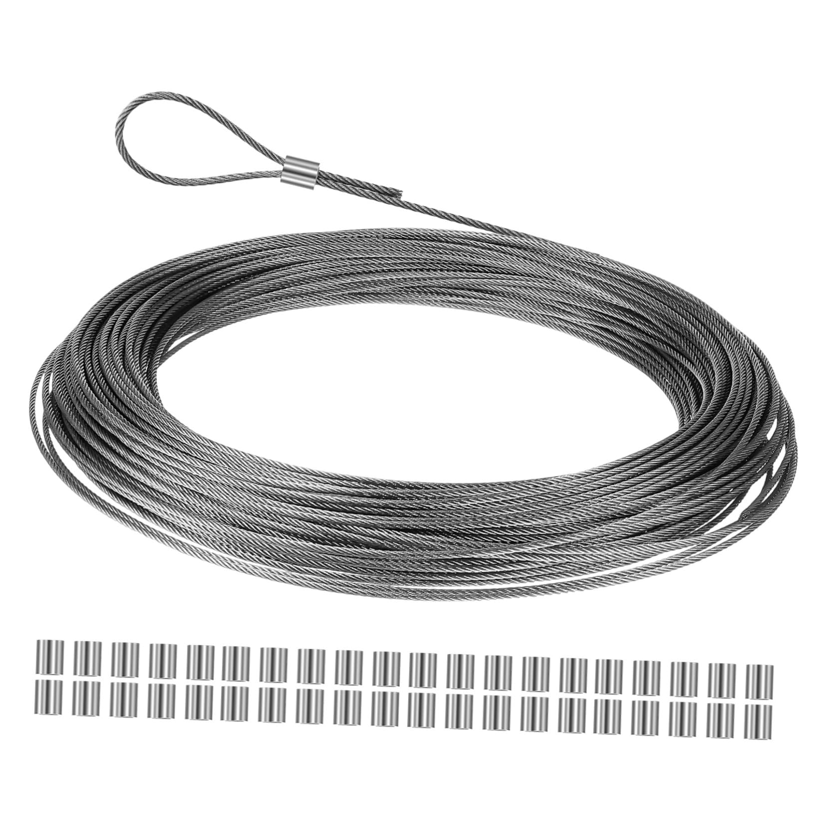Câble acier inoxydable pour structures de support de jardins et balcons