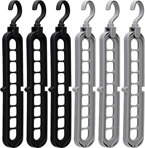 Miniatura 9 de HEYHOUSE Organizadores de armario y almacenamiento artículos esenciales para habitación de dormitorio universitario paquete de 6 organizadores