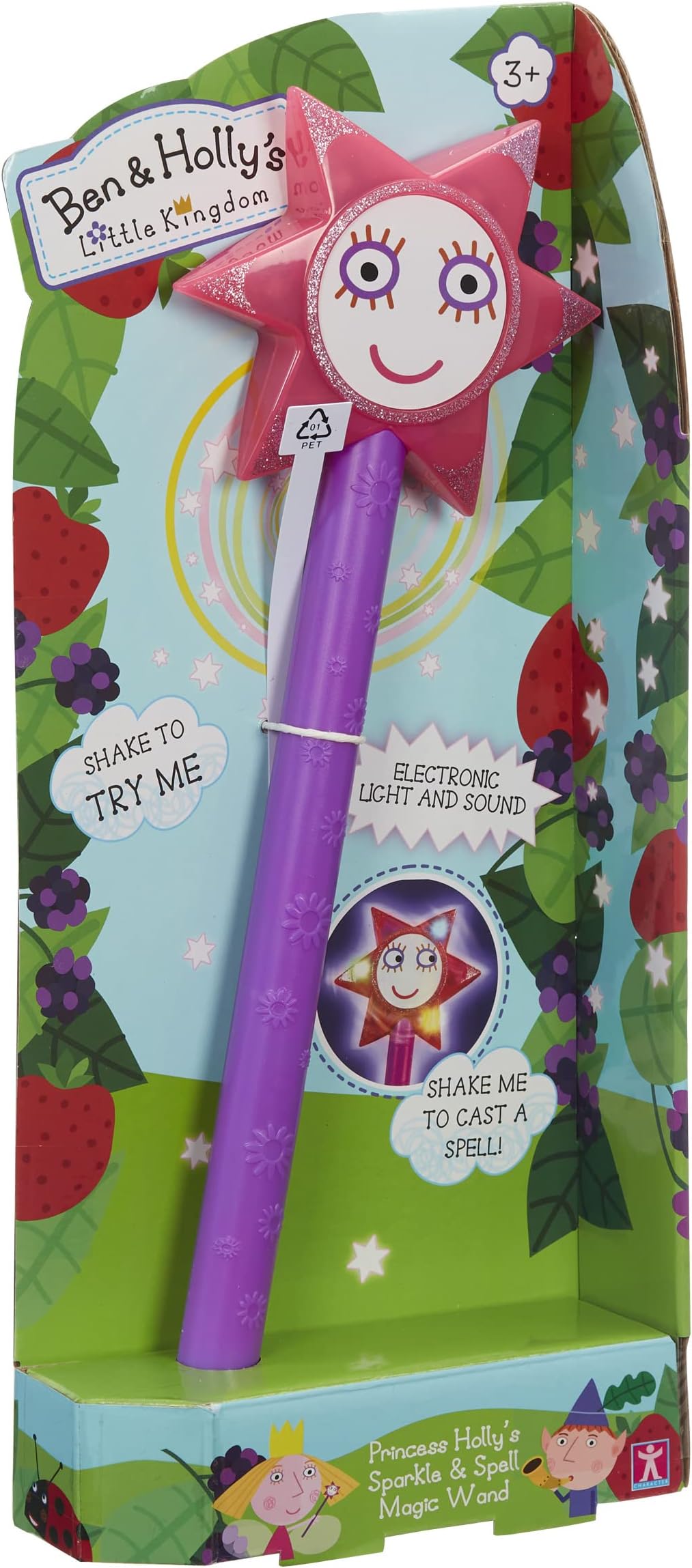 Ben & Holly Sparkle & Spell Wand with sounds & speech, ben & holly's little kingdom, interactive toy, imaginative play
