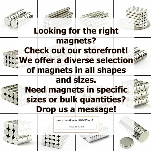 Miniatura 6 de Cilindros magnéticos circulares 14  Soporte magnético elevador de 0.236 pulgadas (0.236 in) imanes cilíndricos redondos (paquete de 25)