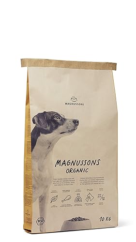 MAGNUSSONs Organic (1 x 10kg) | BIO Hundetrockenfutter für erwachsene