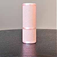 Vista 68 de Znet3D Eye Drop Vial Holder & Travel Carry Case - Securely Holds Three (3) Single-Use Vials - Screw-On Lid, Knurled Pattern - Keep Vials Safe & Silk