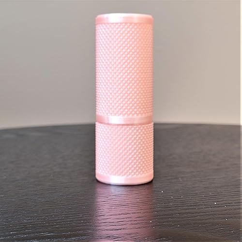 Vista 68 de Znet3D Eye Drop Vial Holder & Travel Carry Case - Securely Holds Three (3) Single-Use Vials - Screw-On Lid, Knurled Pattern - Keep Vials Safe & Silk