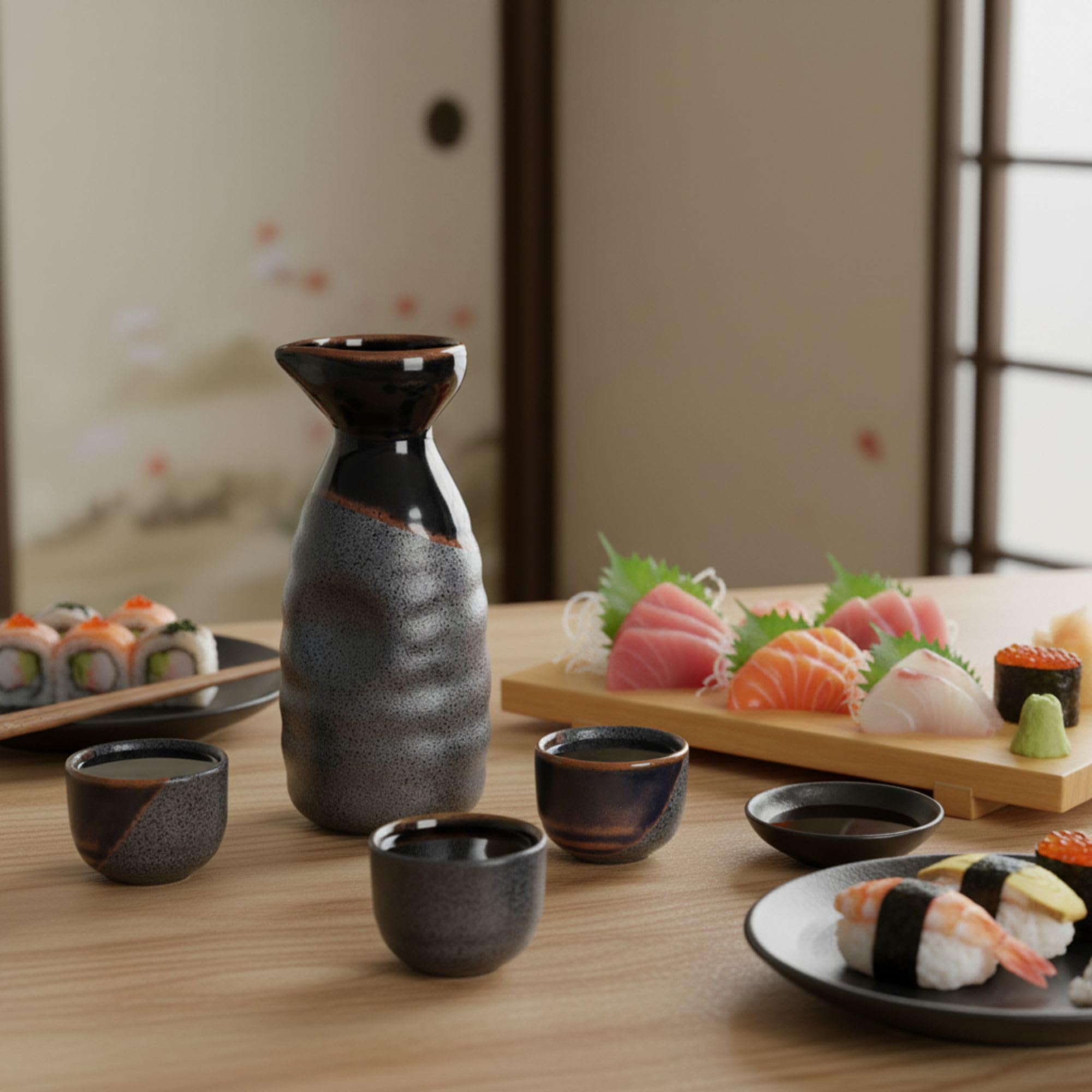 Amazon.com | Product of Gifu Japan Japanese Sake Set, 1 Tokkuri
