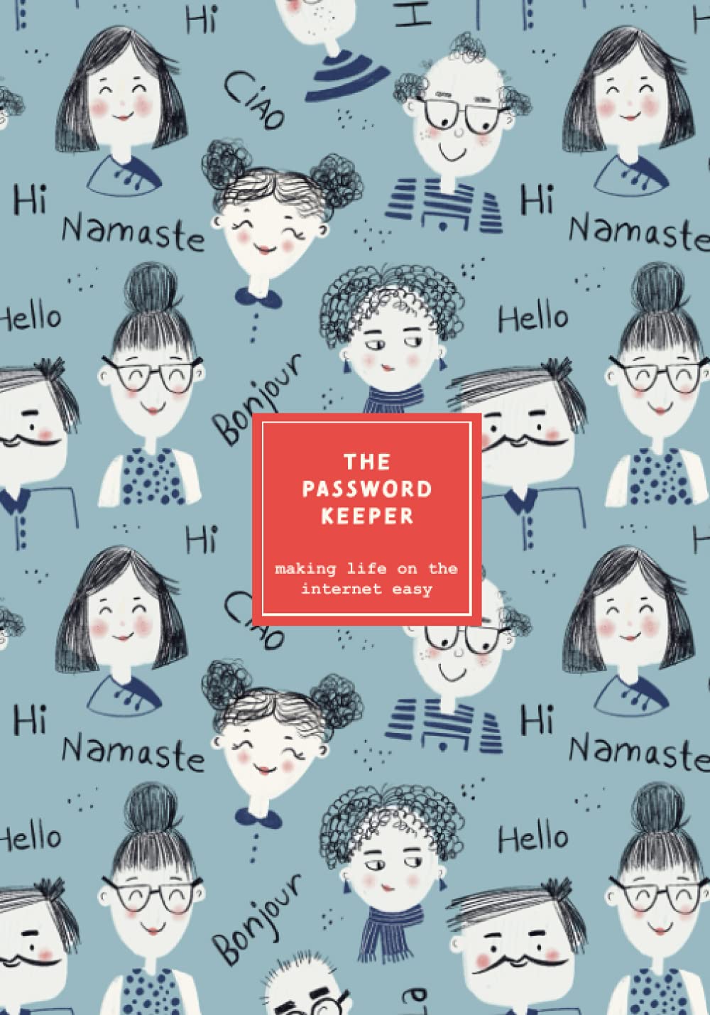The Password Keeper - Large: Internet Address and Password Log Book with Alphabetical Tabs | Large Print and Size