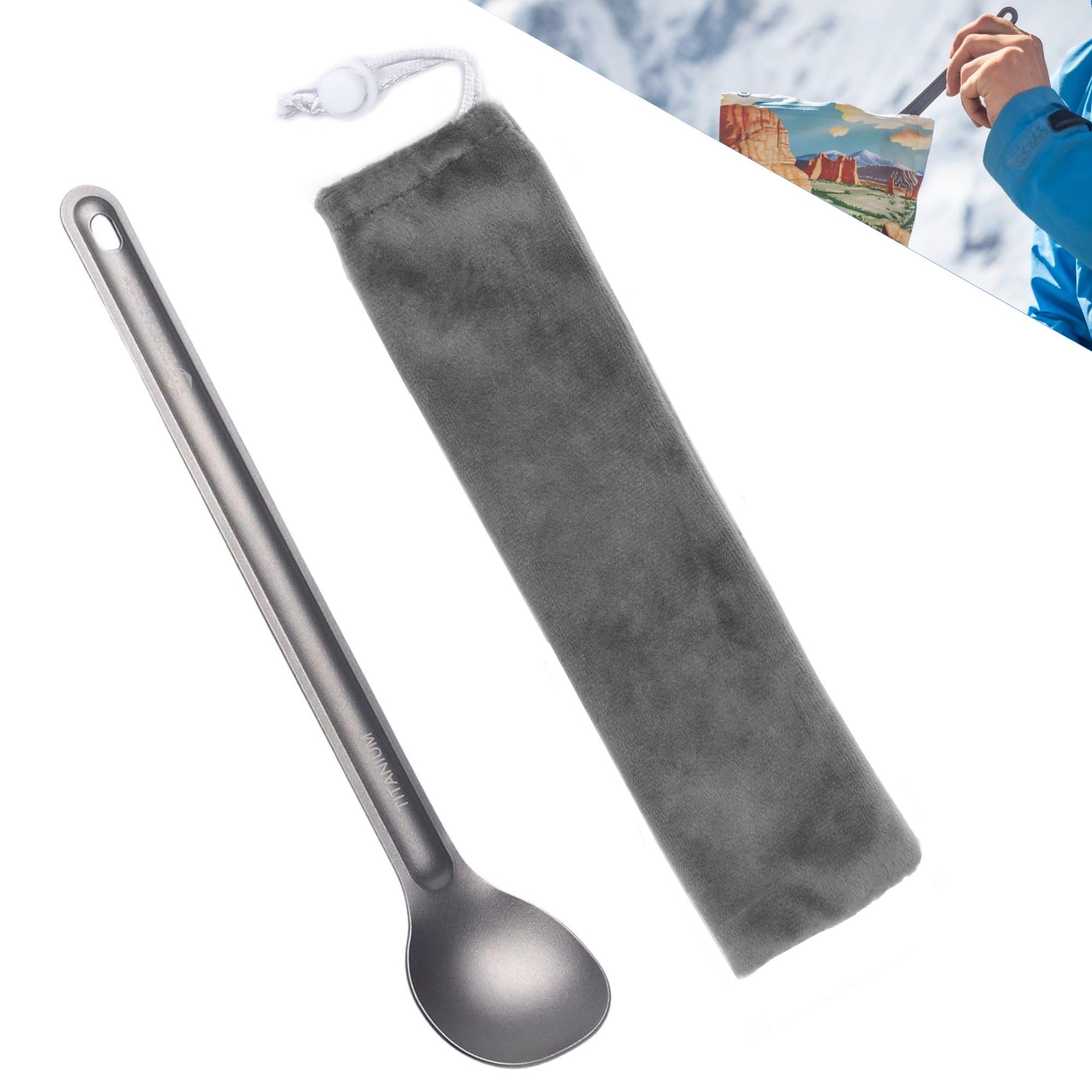 Titan-Messlöffel 20 Ml – Ultraleicht Für Outdoor, Kaffee & Gewürze