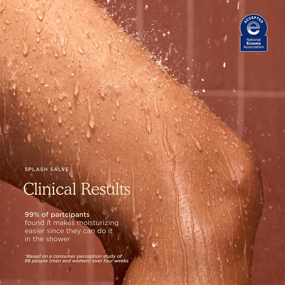 HANNI Splash Salve Body Mask, In-Shower Moisturizer with Coconut, Jojoba, Shea Butter & Glycerin, Deep Conditioning for All Skin Types, FRAGRANCE-FREE, 250 mL / 8.8 oz - Image 3