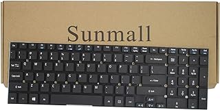 Keyboard No Frame Compatible with Acer Aspire 5755 5755G 5830 5830G 5830T 5830TG V3-551 V3-531 V3-571 V3-771 V3-772 E1-522 E1-530 E1-532 E1-570 E1-771 E5-511 ES1-512, Gateway NV55S NV57H