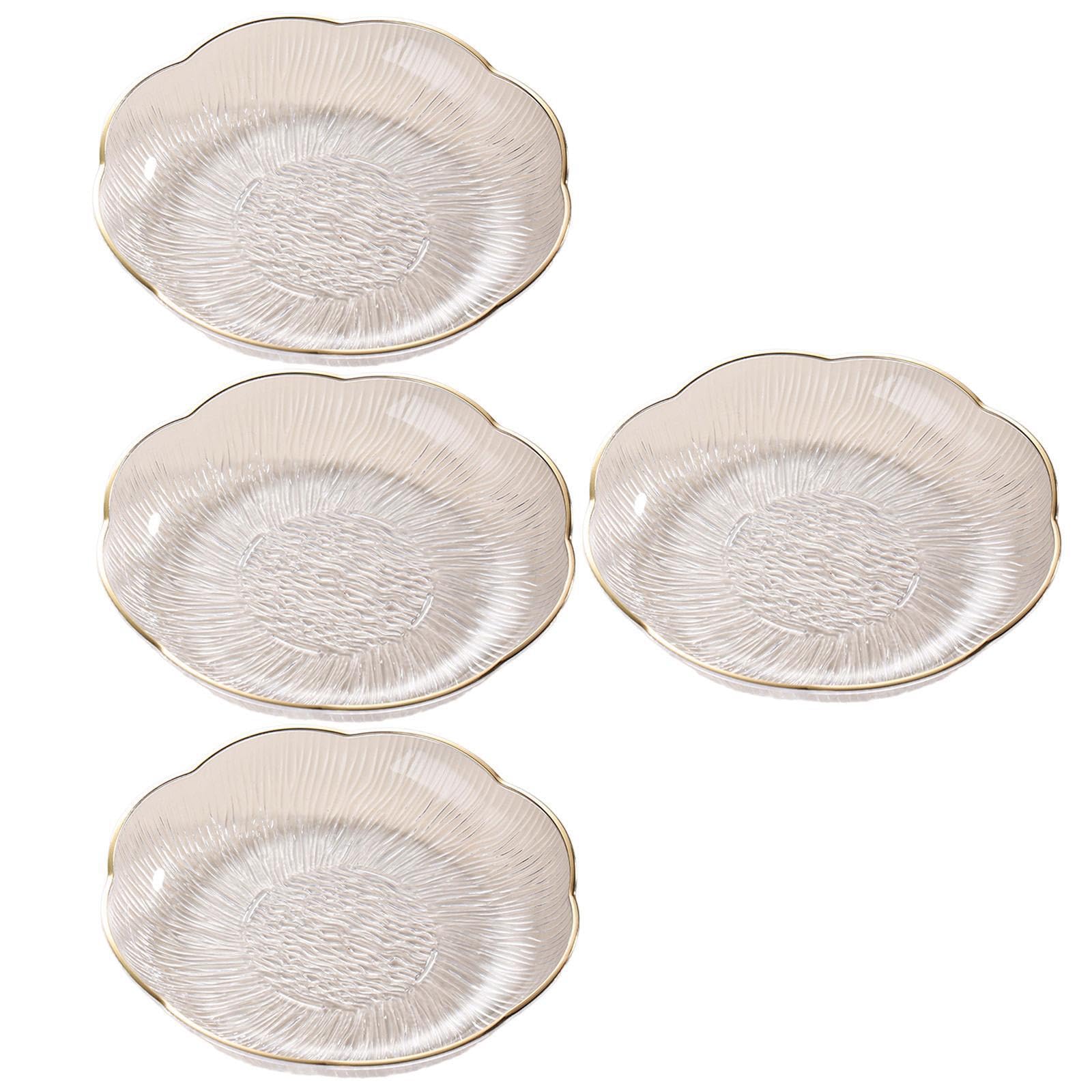 CYDZSRA Sleek Fruit Bowl Countertop Dessert Plates Light Luxury Multifunctional Unique Stackable For Space Saving And Beauty Fruit Plate Countertop Plates Light Luxury