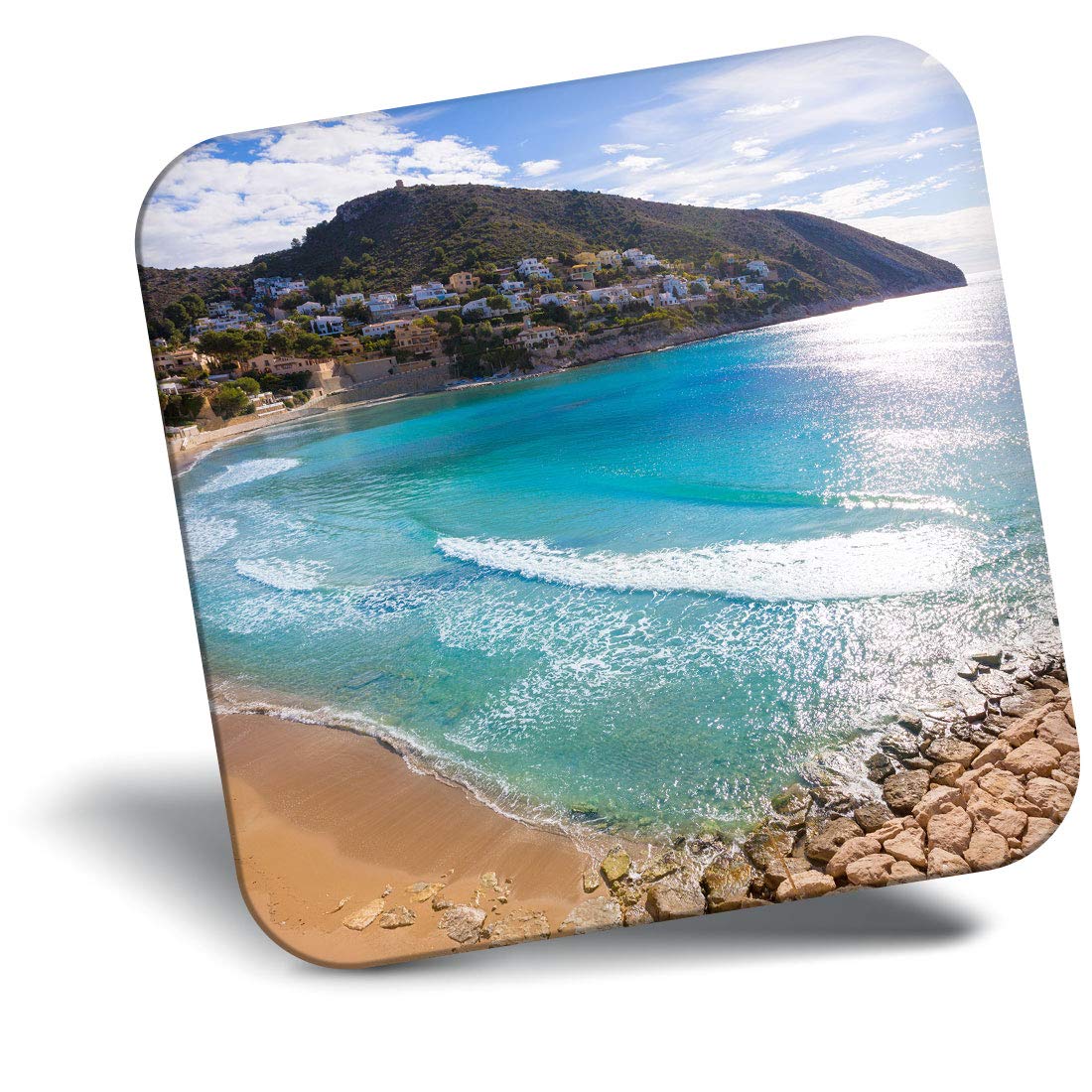Destination Vinyl Ltd Fridge Magnet - Alicante Beach Spain Spanish 21124