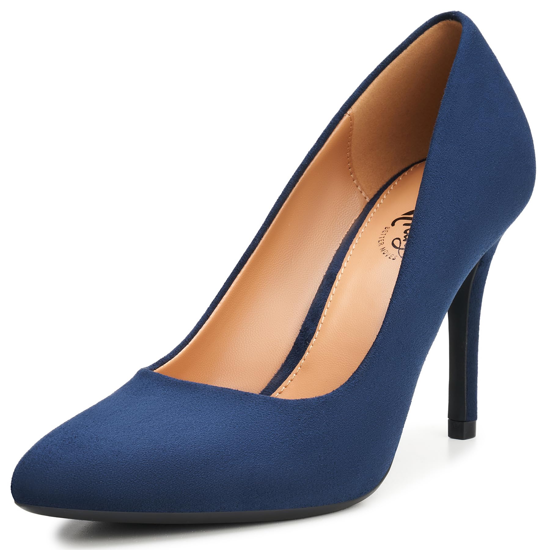 Trary Women’s High Heel Dress Pump Pointed Toe Shoe Classic Office Special Dressy Casua Wedding Pump Shoes