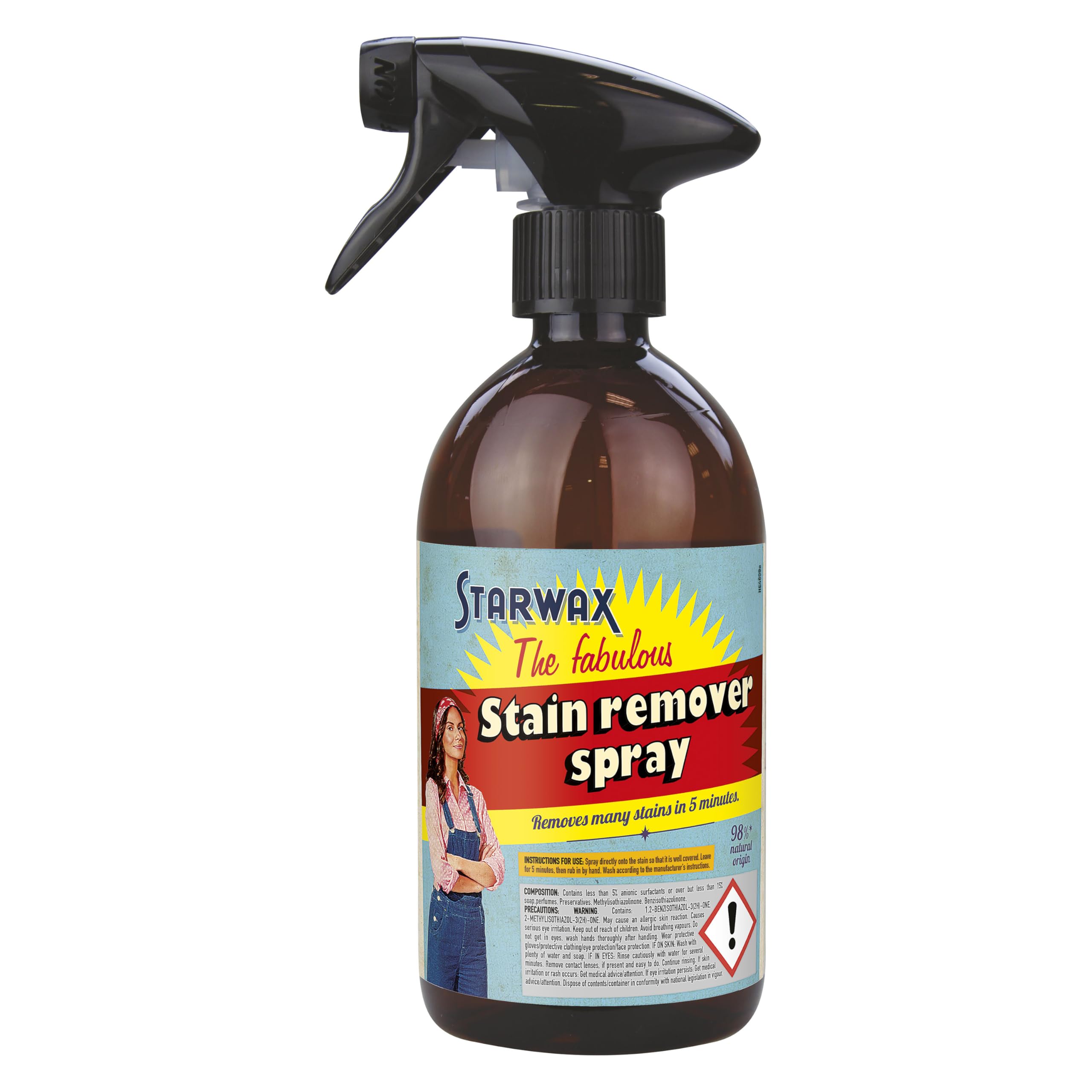 STARWAX FABULOUS Pre-Wash Stain Remover Spray 500 ml