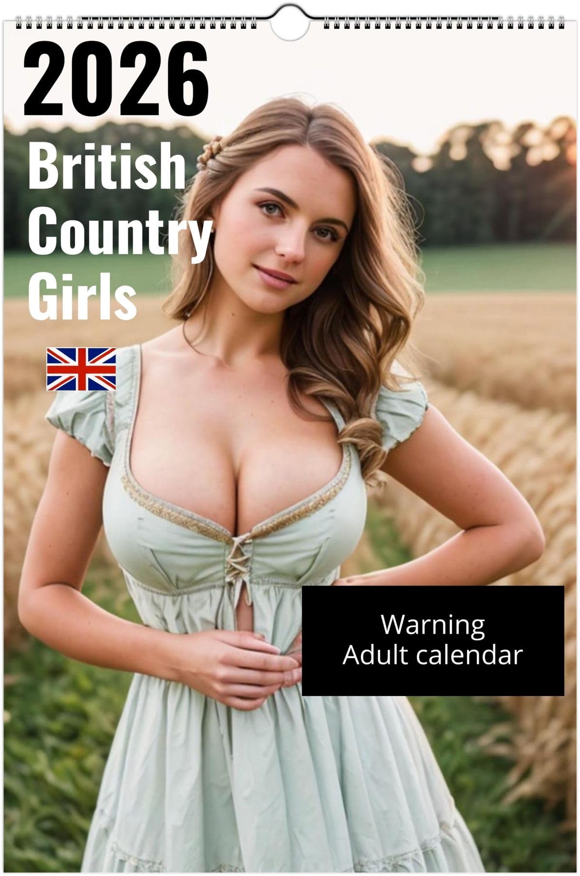 British country girls, Adult calendar 2026