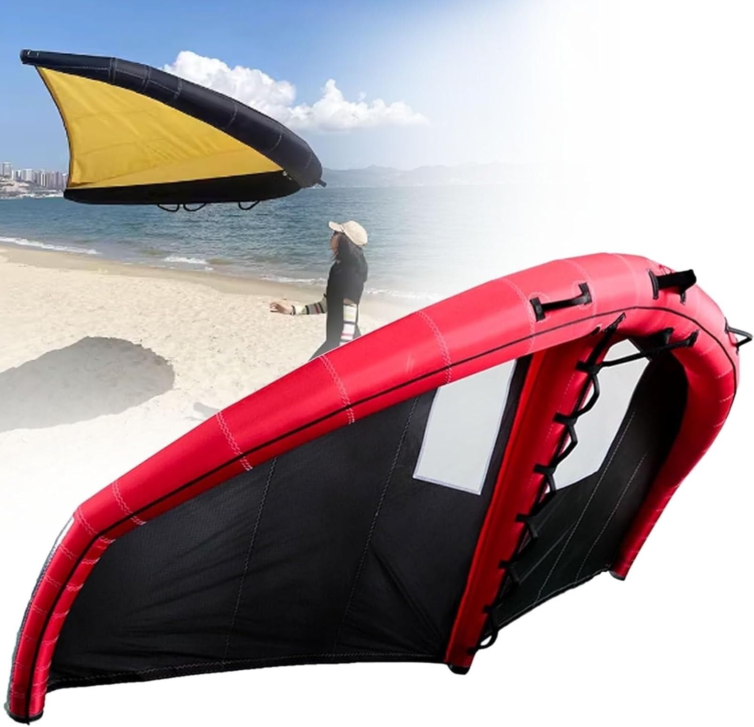 Inflatable Windsurfing Kite Inflatable Wingsurfing Kite,Wingfoil Surfing,Windsurfing Wind Wing Foil Hydrofoil