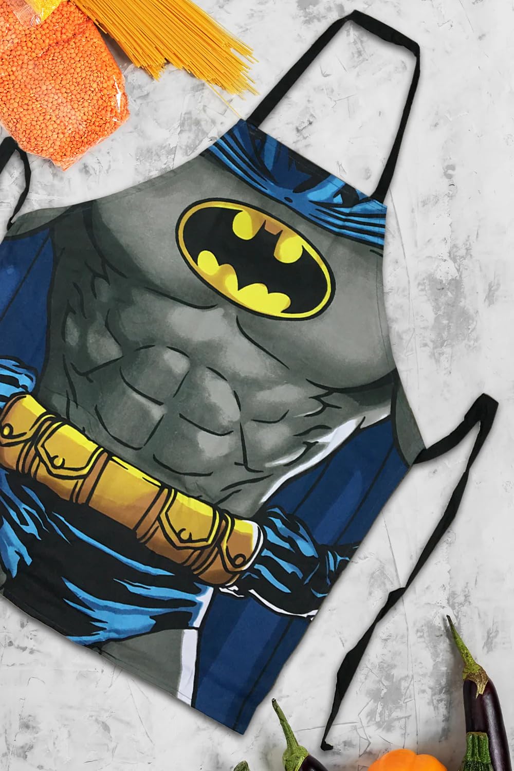Batman Grembiule, Blue, Medium
