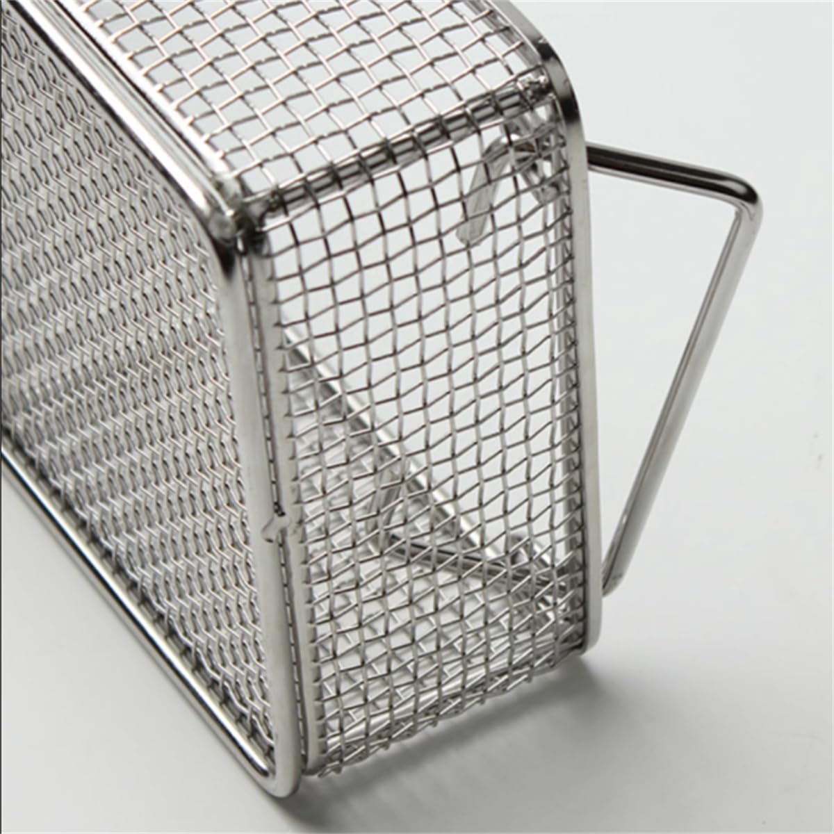 Cesta de esterilización médica de Acero Inoxidable 304, Bandeja de Instrumentos médicos Reutilizable con asa Cestas de esterilización de Instrumentos, para Hospital,40 * 40 * 10cm