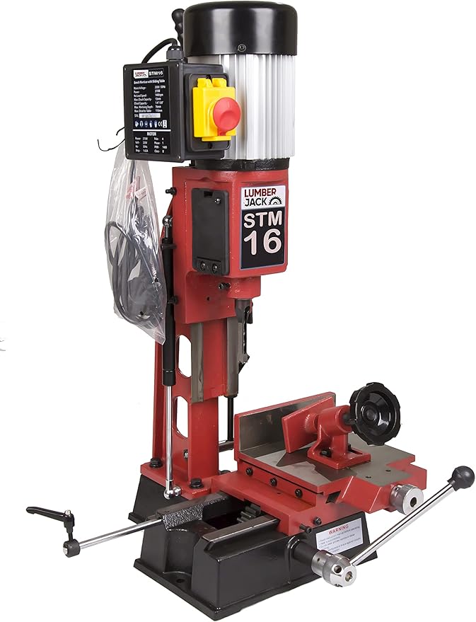 Lumberjack STM16 Bench Morticer with Sliding Table 370w Amazon.co.uk