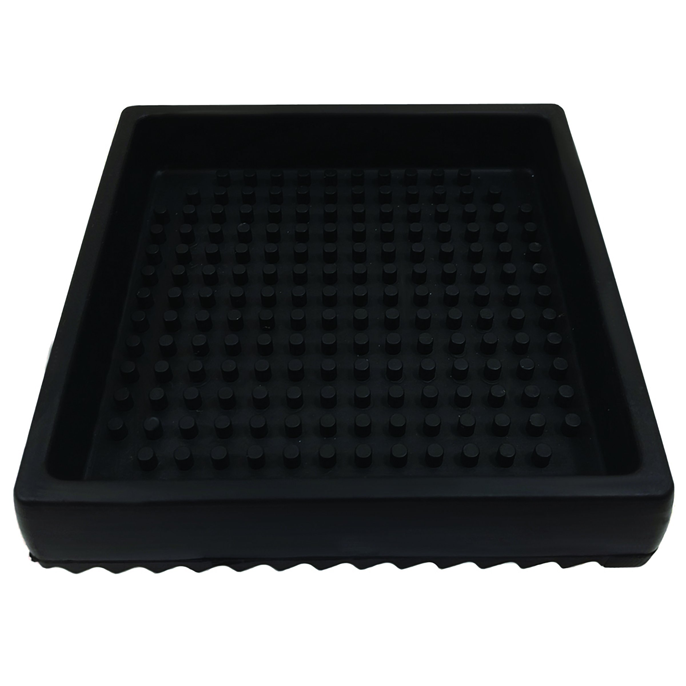 Tablecraft 11.5 x 11.5 x 2 cm / Black / 1 Serving Trays