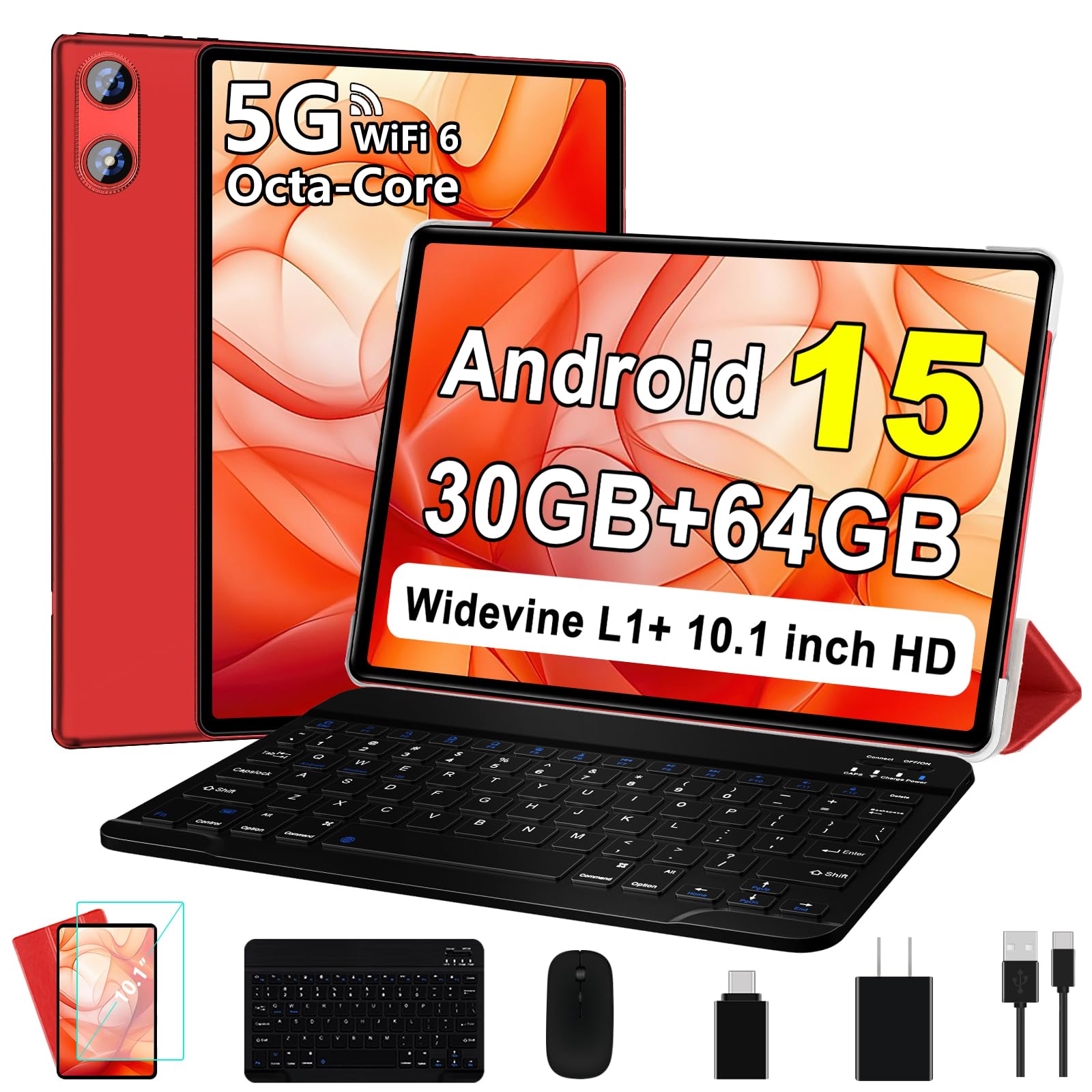 Amazon.com : UJJ 2025 Android 15 Tablet 10 Inch Tablets with