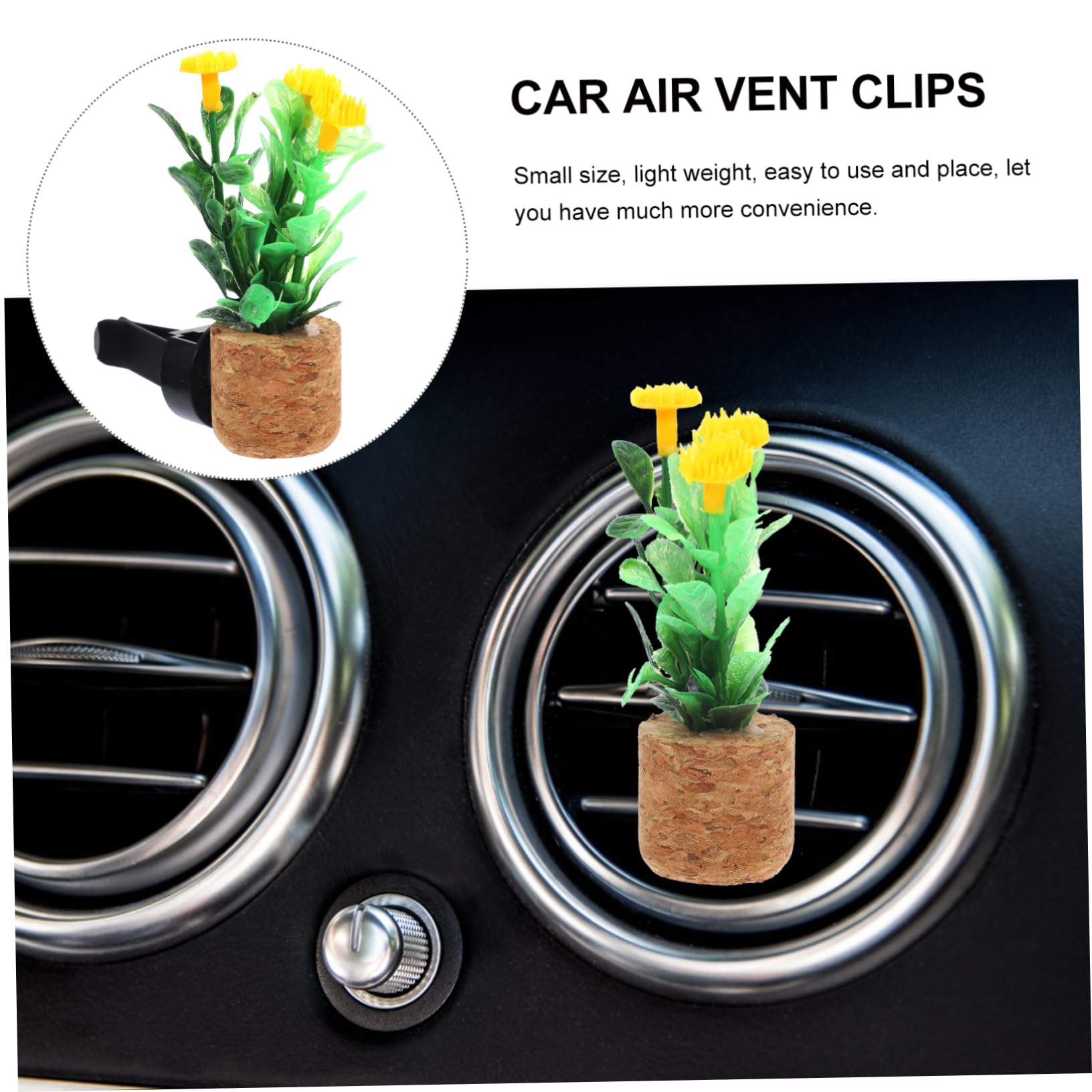 5stücke Car Vent Diffuser Clip Mit Simulierten Pflanzen Auto Dekoration Für Innenräume Praktisch Für Auto Büro Und Zuhause Geschenkidee Für Mütter Freundinnen Und Kollegen
