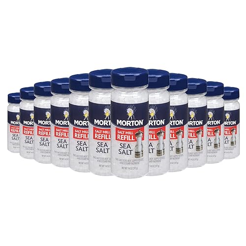 Miniatura 1 de Morton - Recambio de molinillo de sal marina extra grueso no yodado 14 onzas paquete de 12
