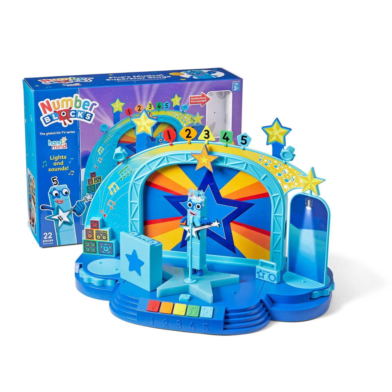 Numberblocks 96095 96095 Musical Superstar Stage Kazu Play Educational Toy