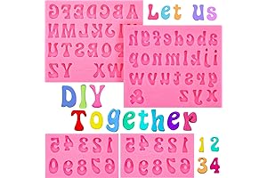 Patelai Heart Silicone Fondant Molds for Valentine's Day