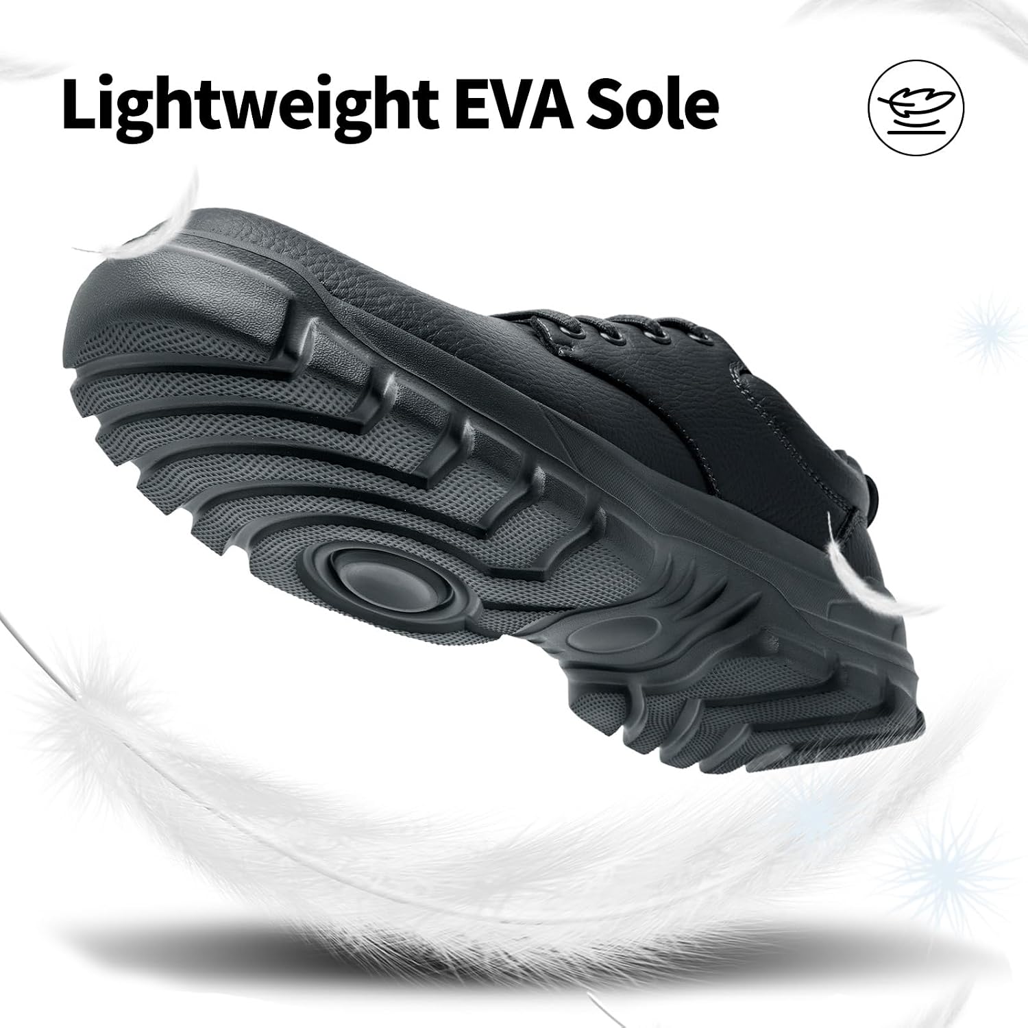 Men Non Slip Work Sneakers Water Resistant Food Service Shoes Zapatos Trabajo Antideslizantes Fashion Daily Walking Shoes for Kitchen Chef Office Nursing Working Comfortable Dark Gray 12