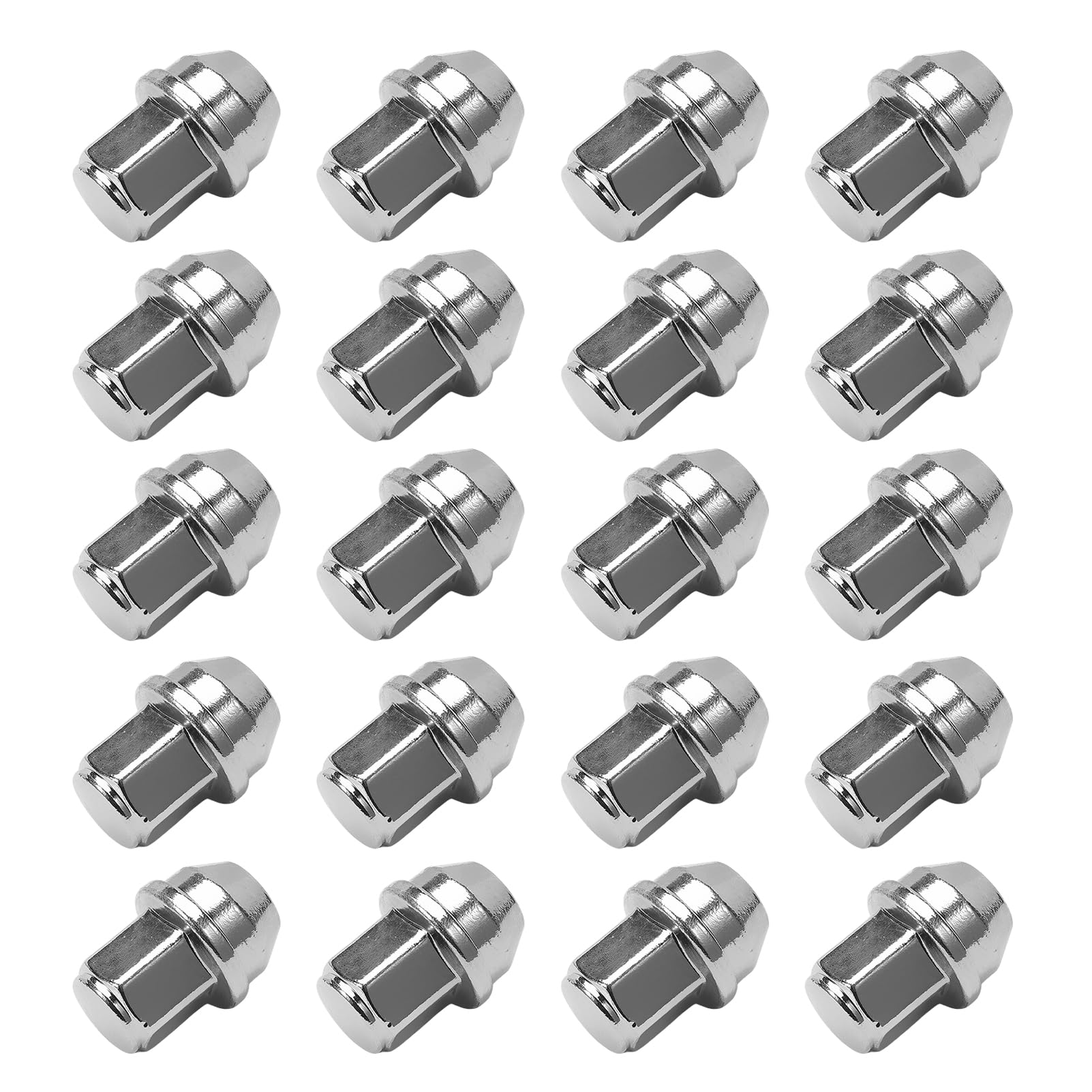 Set di 20 punte per ruota in acciaio inox M14 x 1,5 per Tourneo Transit Custom V362 V363 Bus Kasten. 5196786, 5644266, ACPZ-1012-B