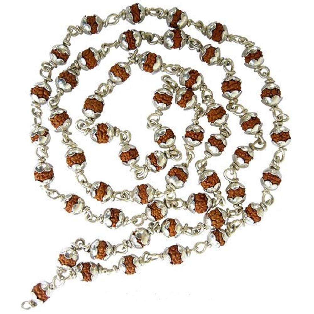 See full amazon price history chart for Nemichand Jewels Handmade Strong 92.5 (Pure) Silver 5 Mukhi Rudraksha Mala Chain 54 Beads For Men (5mm Beads) (30 Inch) Nemichand Jewels Handmade Strong 92.5 (Pure) Silver 5 Mukhi Rudraksha Mala Chain 54 Beads For Men (5mm Beads) (30 Inch) (B07HB1K2S5) Amazon Price History, Amazon Price Tracker