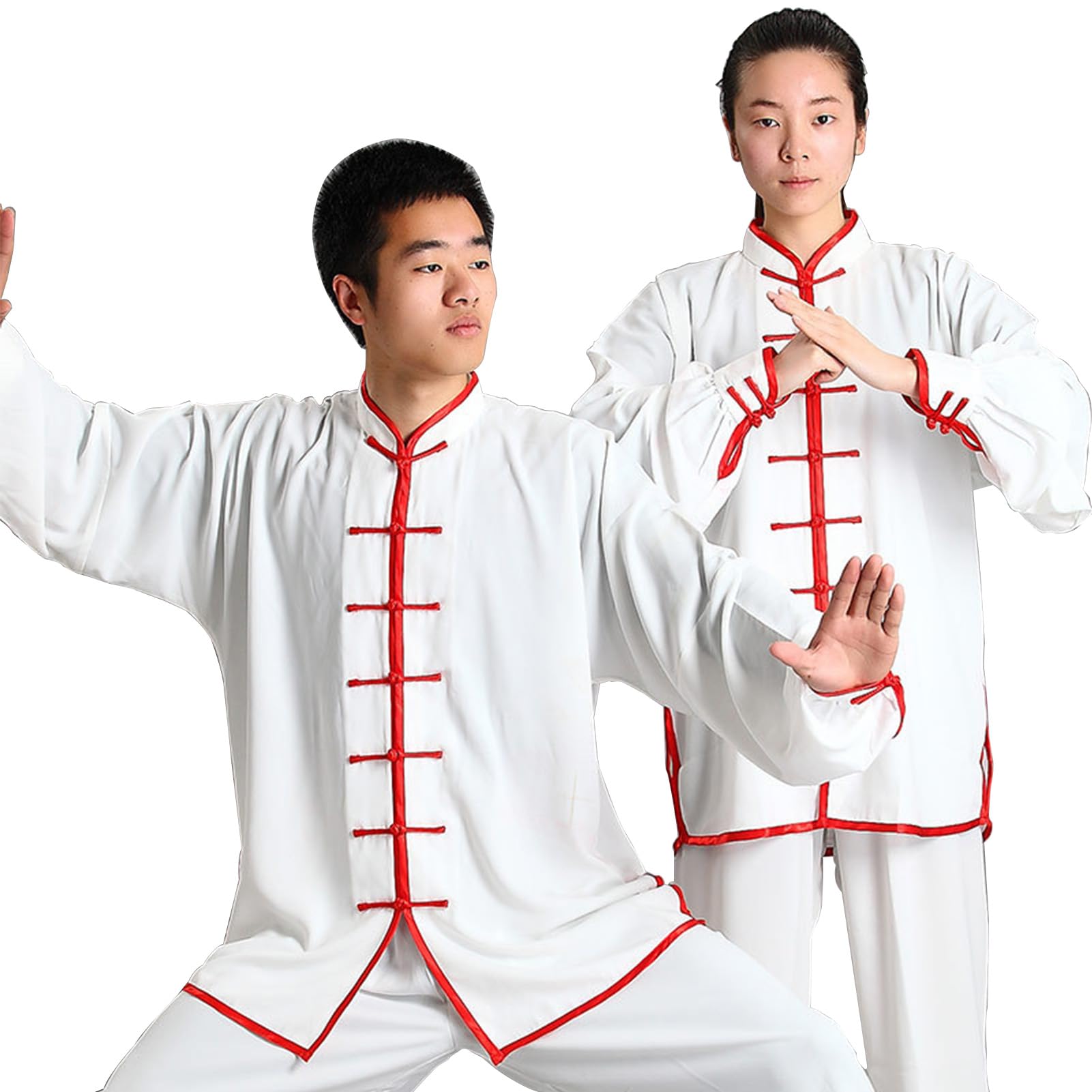Uniforme Tai Chi, Arti Marziali Kung Fu Tai Chi Abbigliamento Uniforme Tang Suit Qigong Abbigliamento Tradizionale Cinese per Uomo Donna