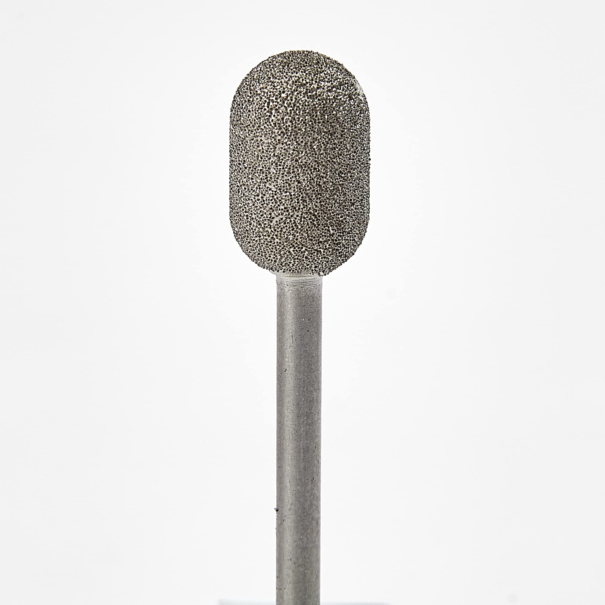 TAFS® Diamond Bonded Burs - Abrasive Surface Chiropody Podiatry (Barrel Shape), Silver, Barell