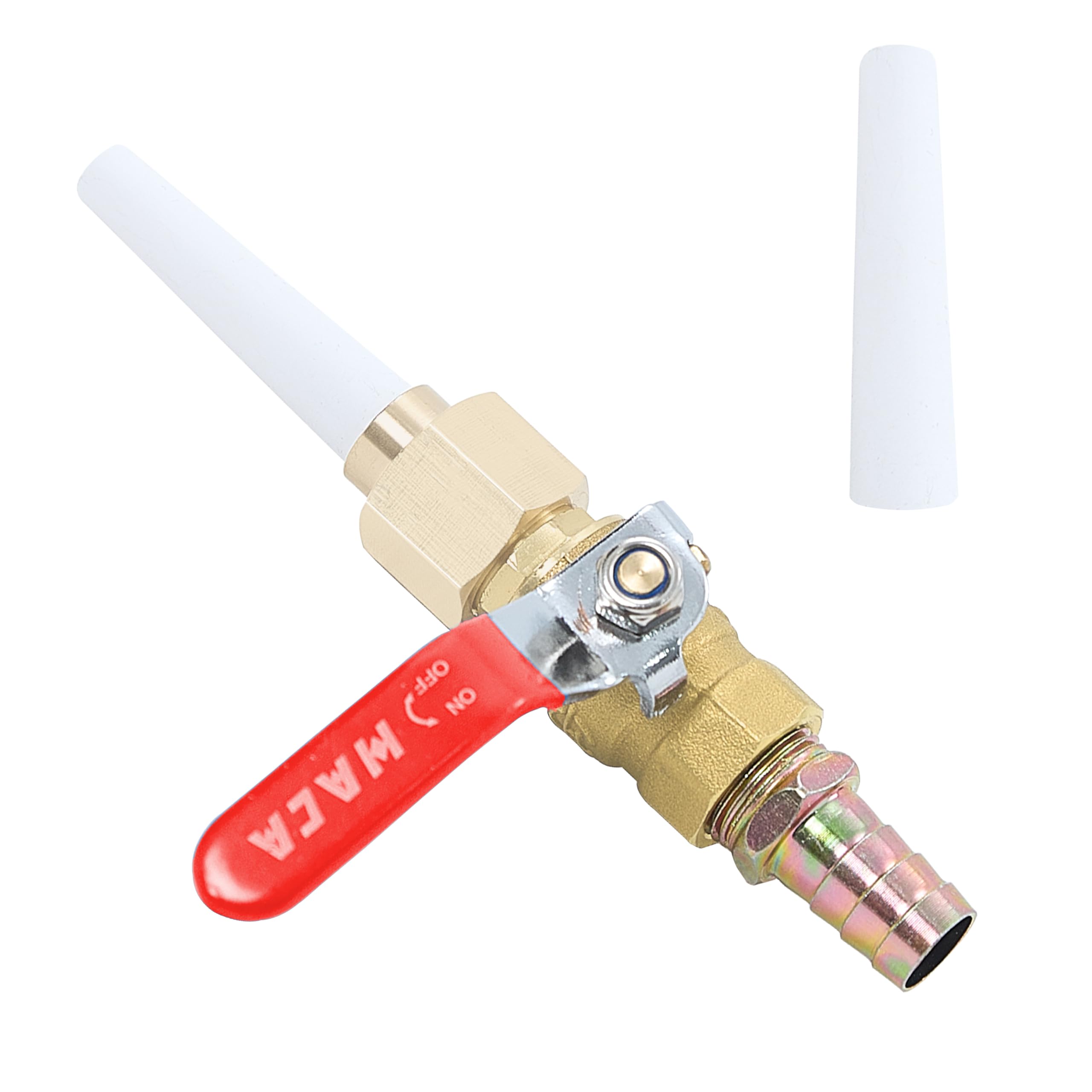 Ceramic Sandblasting Gun Assembly: Nozzle Tip (1/8" ID) 2Pcs Nozzles