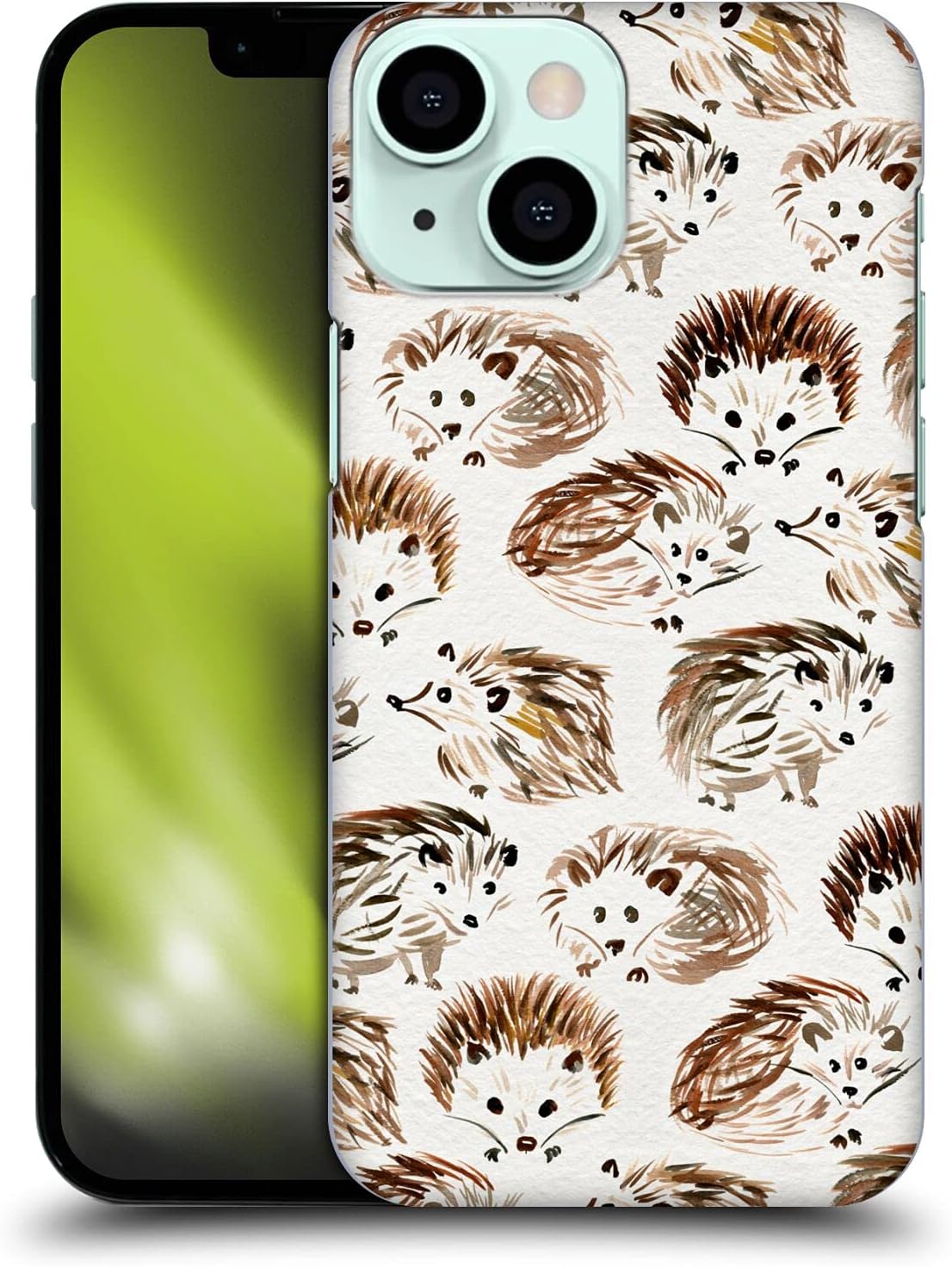 Head Case Designs Officially Licensed Cat Coquillette Hedgehogs Animals Hard Back Case Compatible with Apple iPhone 13 Mini