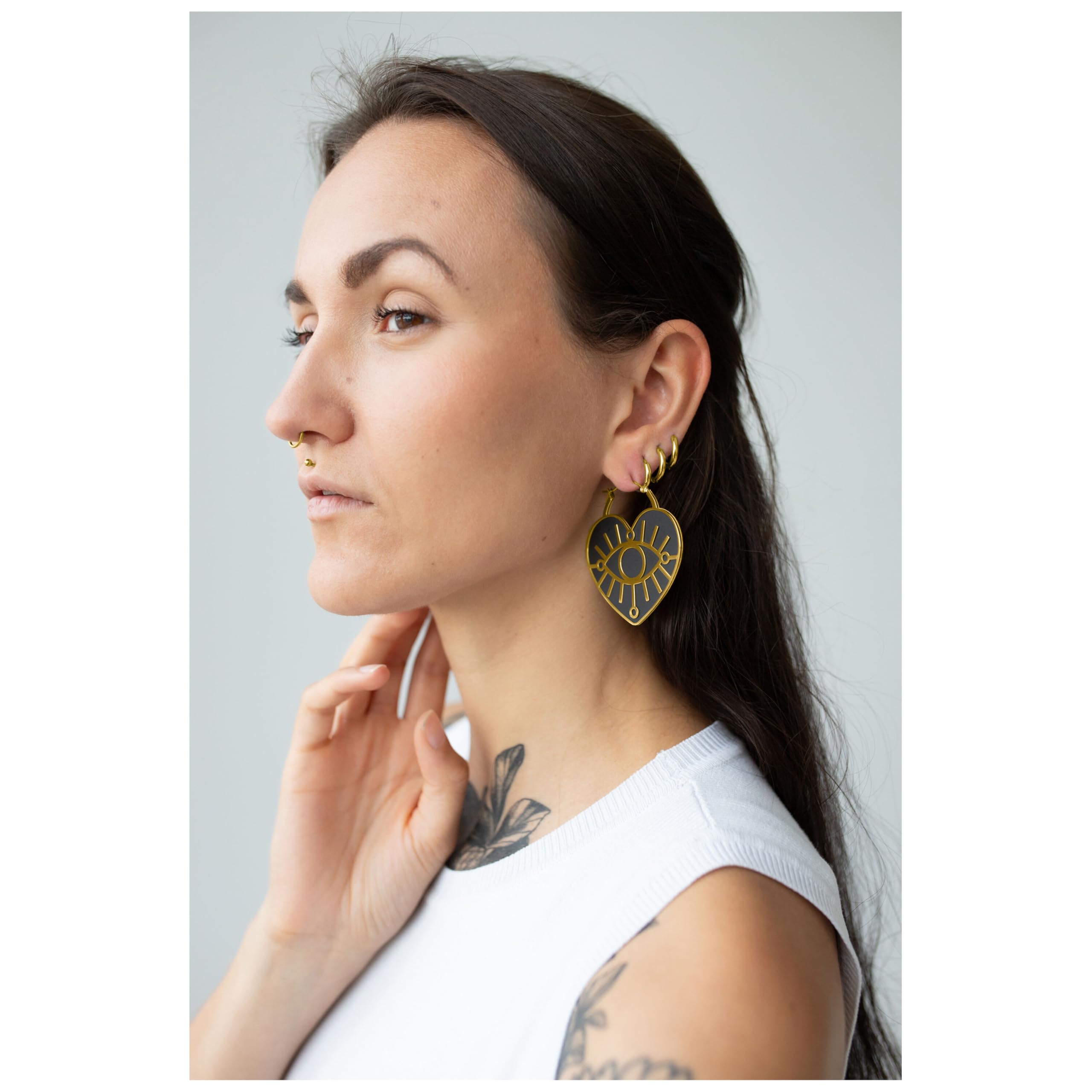 Wildcat Ohrringe - Soulmate Hoops - Gold